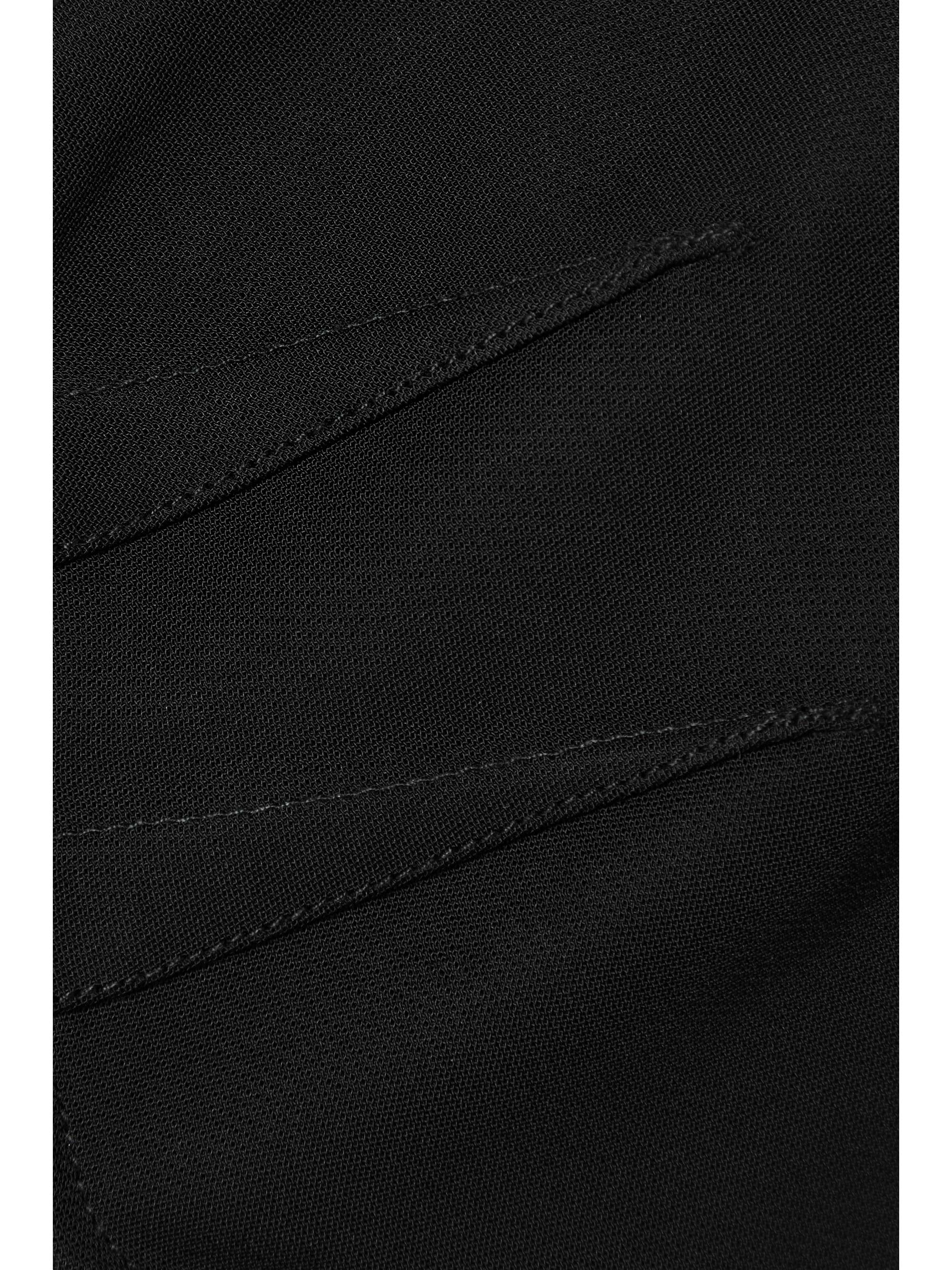 ROLAND MOURET 컷아웃 우븐 맥시 드레스