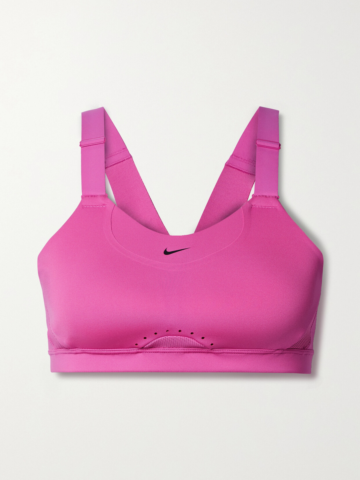 Nike Alpha Mesh-trimmed Dri-fit Sports Bra - Pink