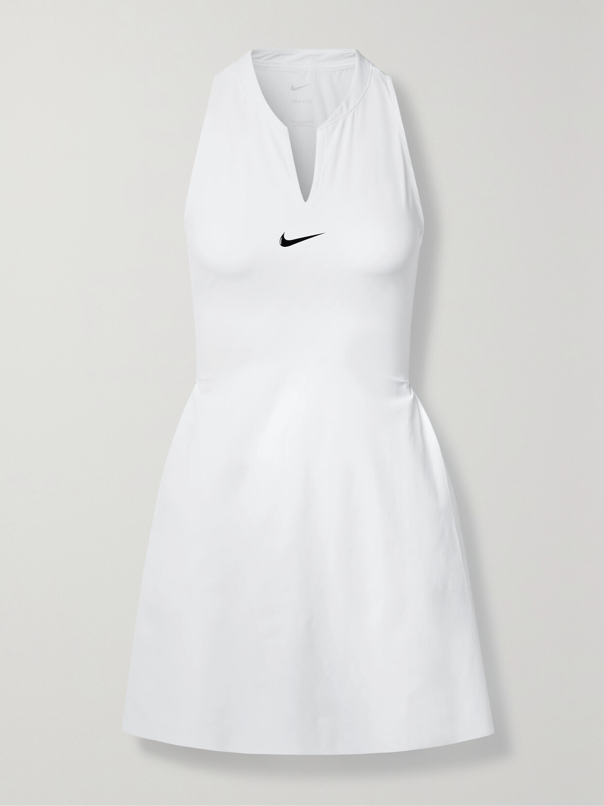 Nike - Advantage Cutout Dri-fit Tennis Dress - White