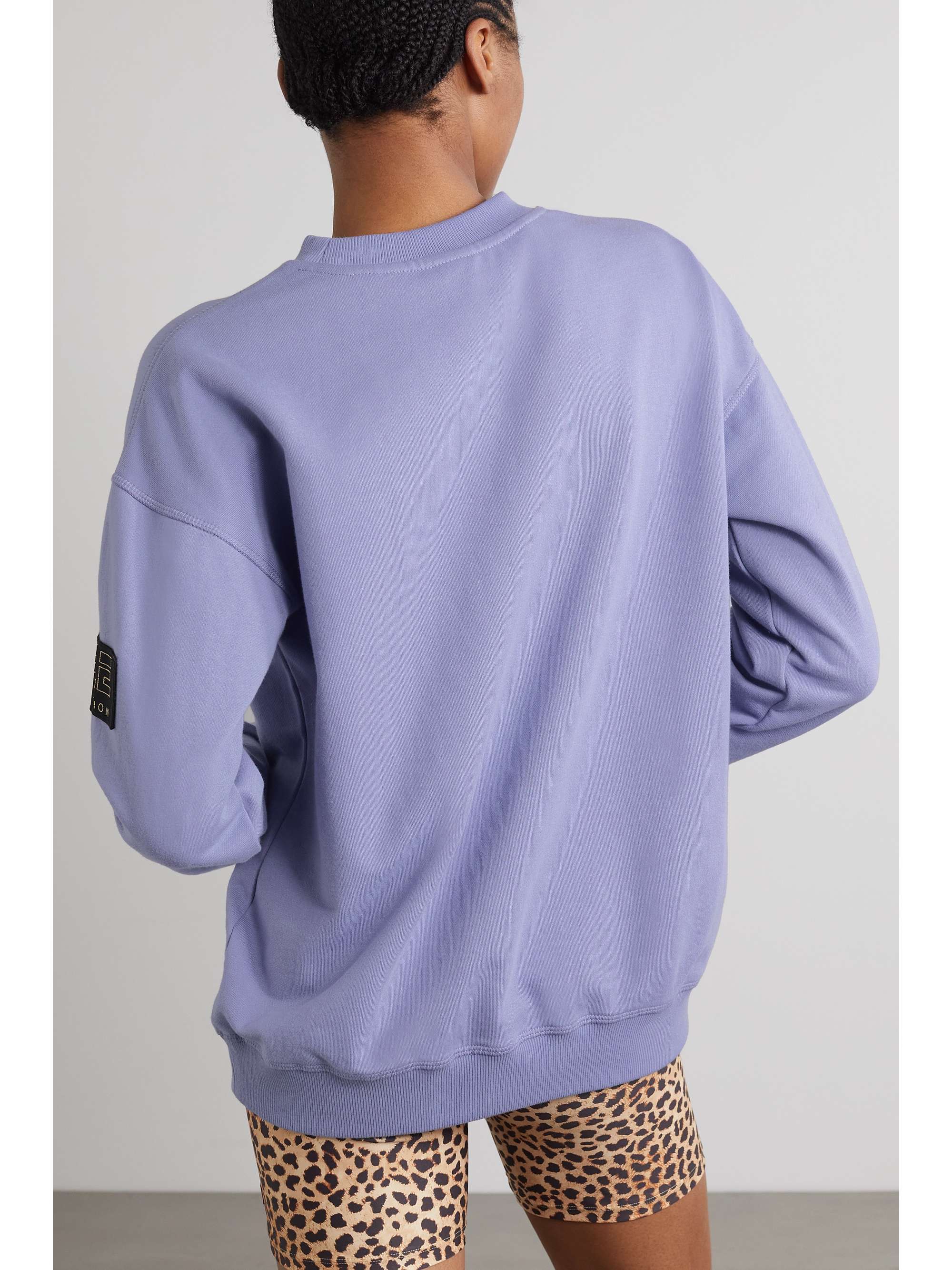 P.E NATION Frontier ribbed stretch-jersey top