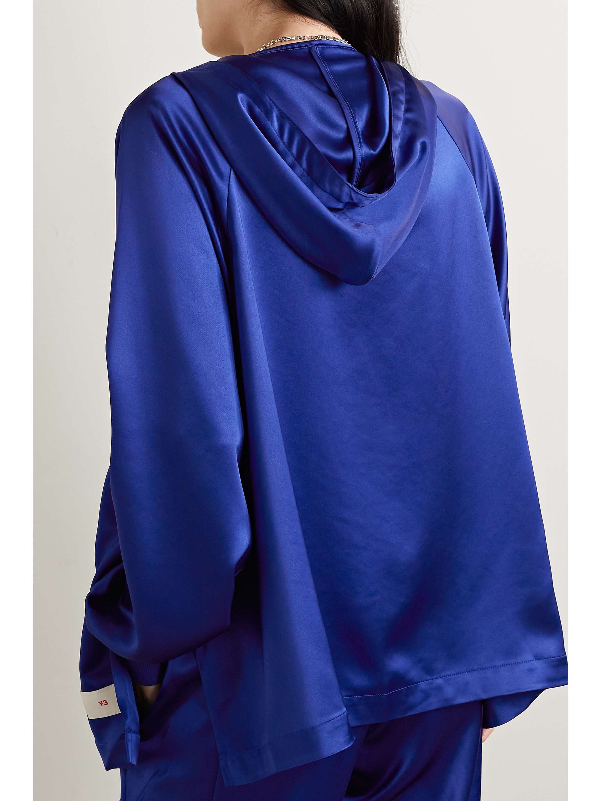 ADIDAS ORIGINALS + Y-3 satin hoodie