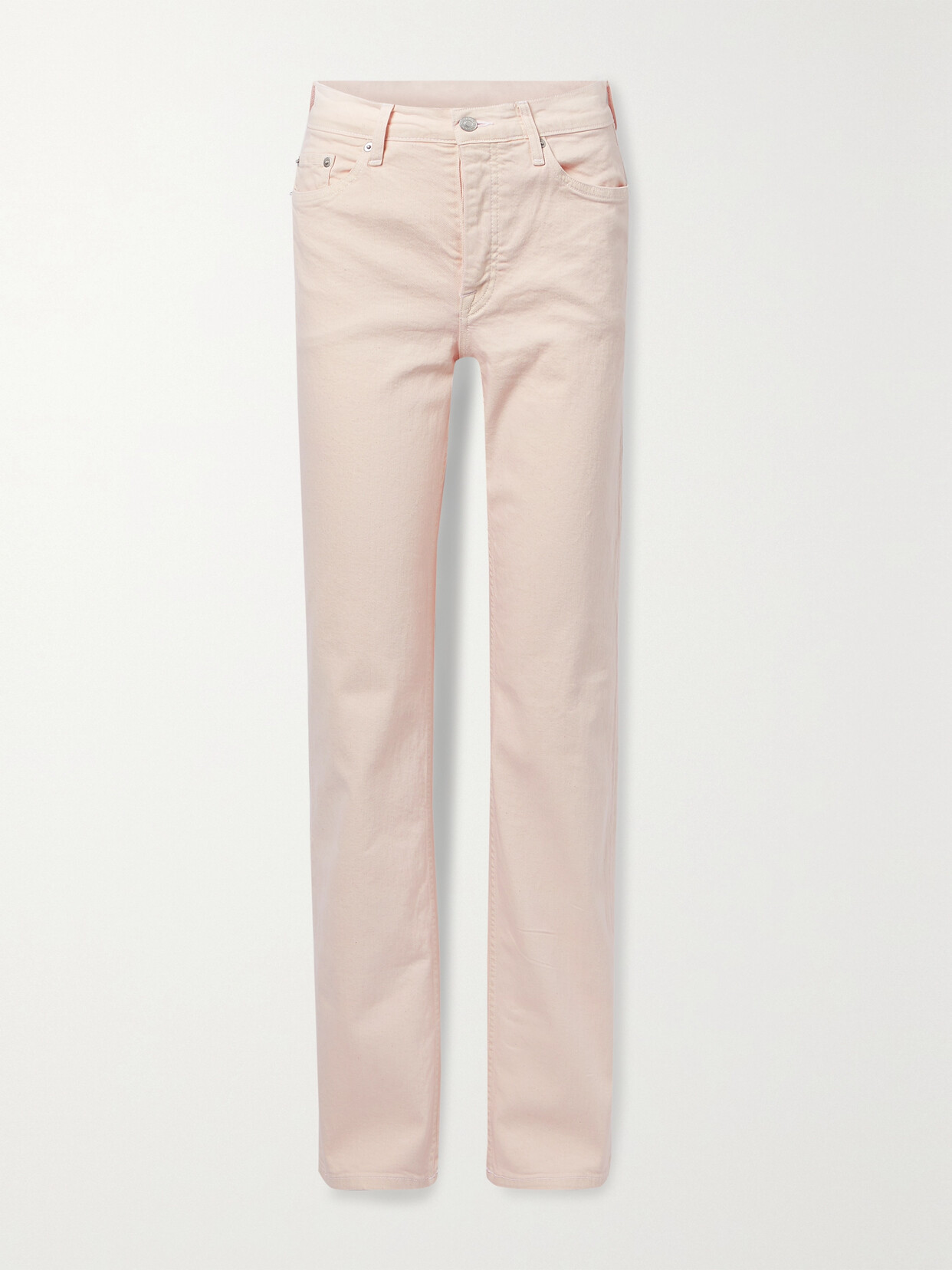 A.L.C EDWIN HIGH-RISE STRAIGHT-LEG JEANS