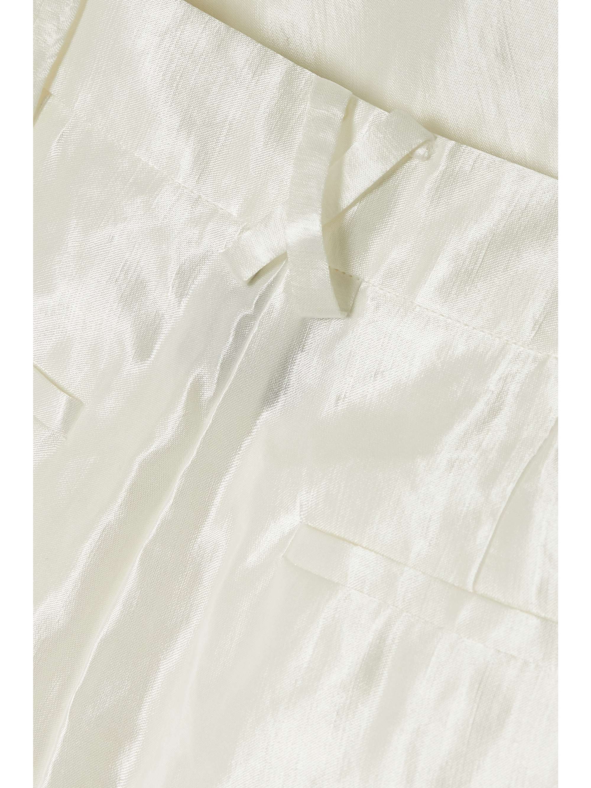 AJE. Gracious linen-blend wide-leg pants