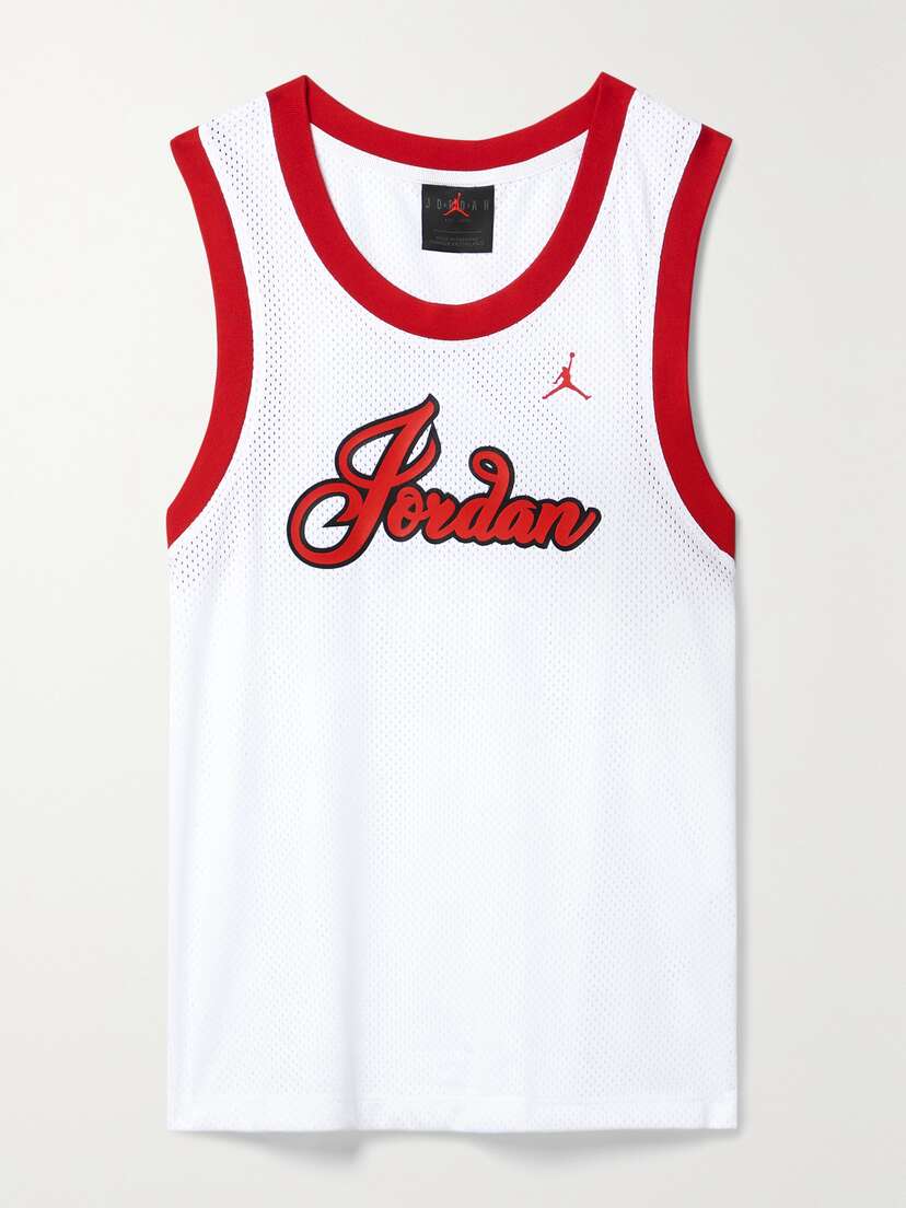 Nike + Net Sustain Jordan Printed Recycled-mesh Tank - xx large