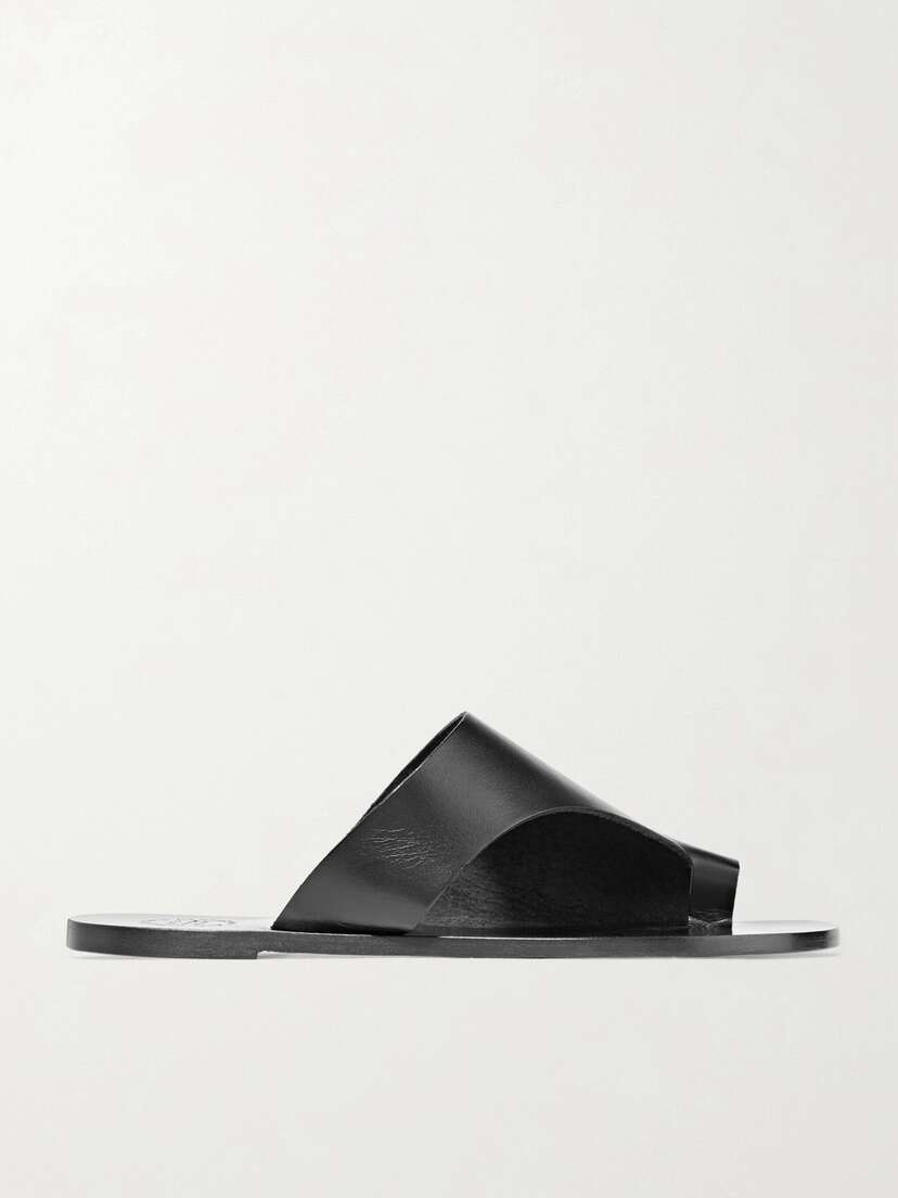 ATP Atelier + Net Sustain Rosa Cutout Leather Sandals
