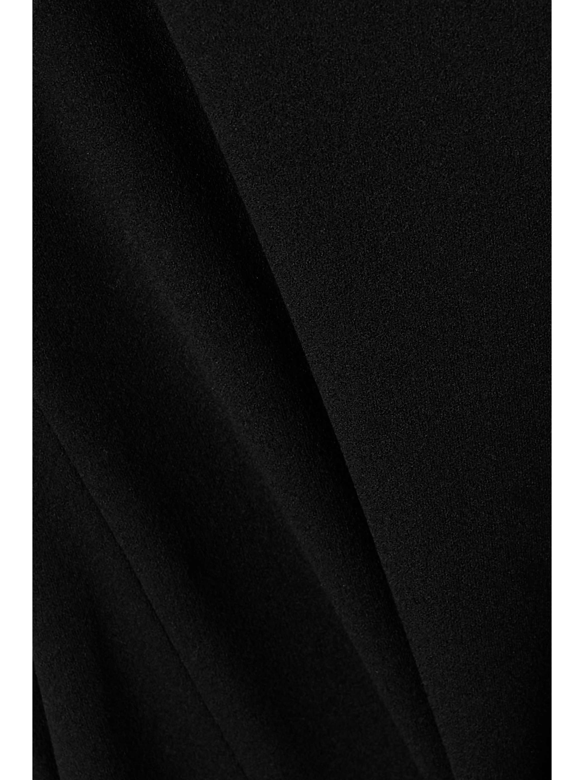SOLACE LONDON The Palmer one-sleeve stretch-crepe maxi dress