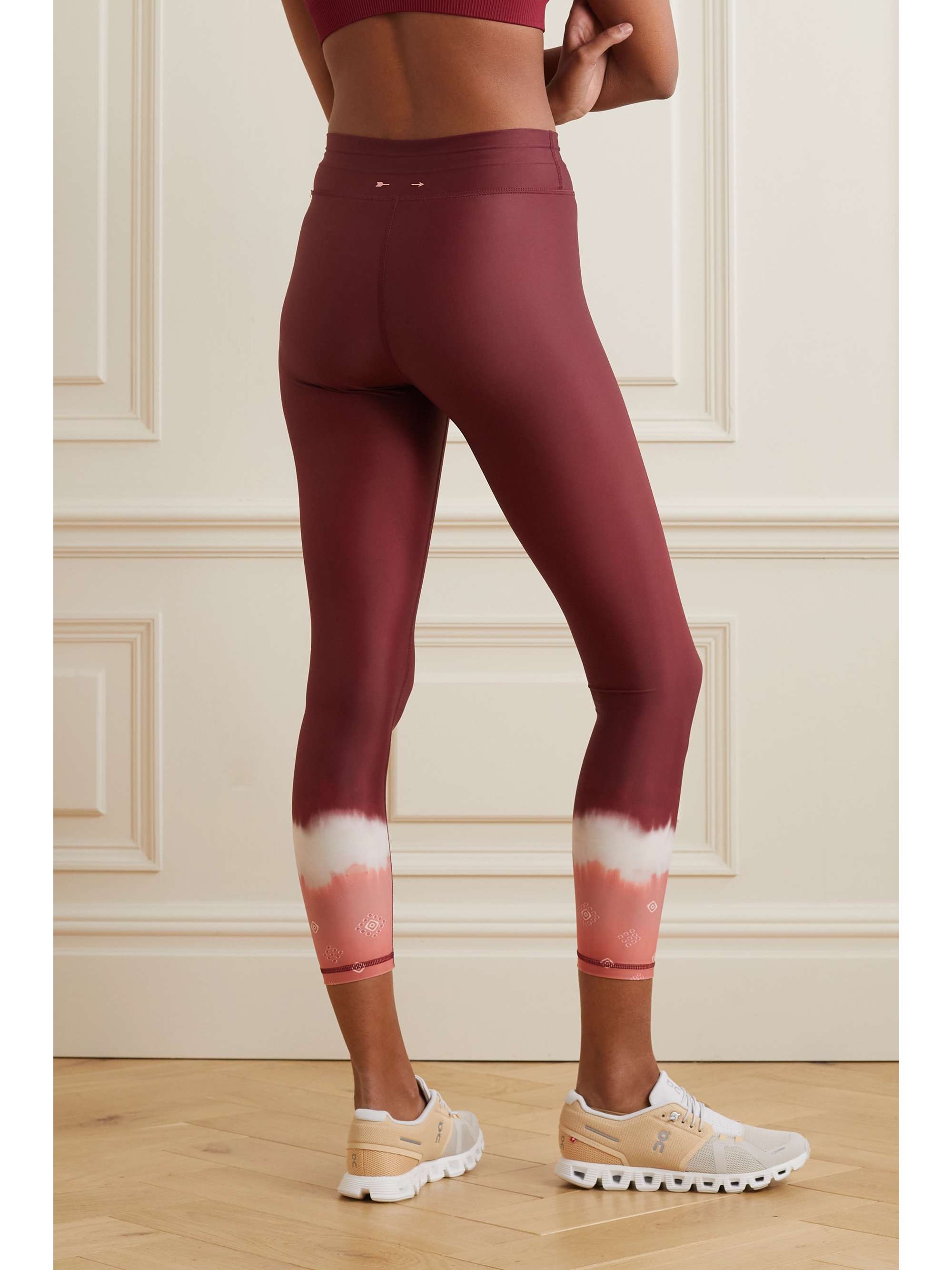THE UPSIDE Keiki Midi Leggings aus recyceltem Nylon mit Stretchanteil