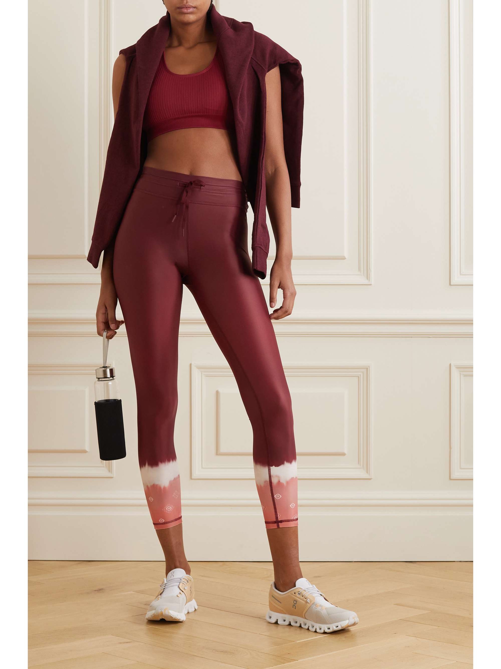 THE UPSIDE Keiki Midi Leggings aus recyceltem Nylon mit Stretchanteil