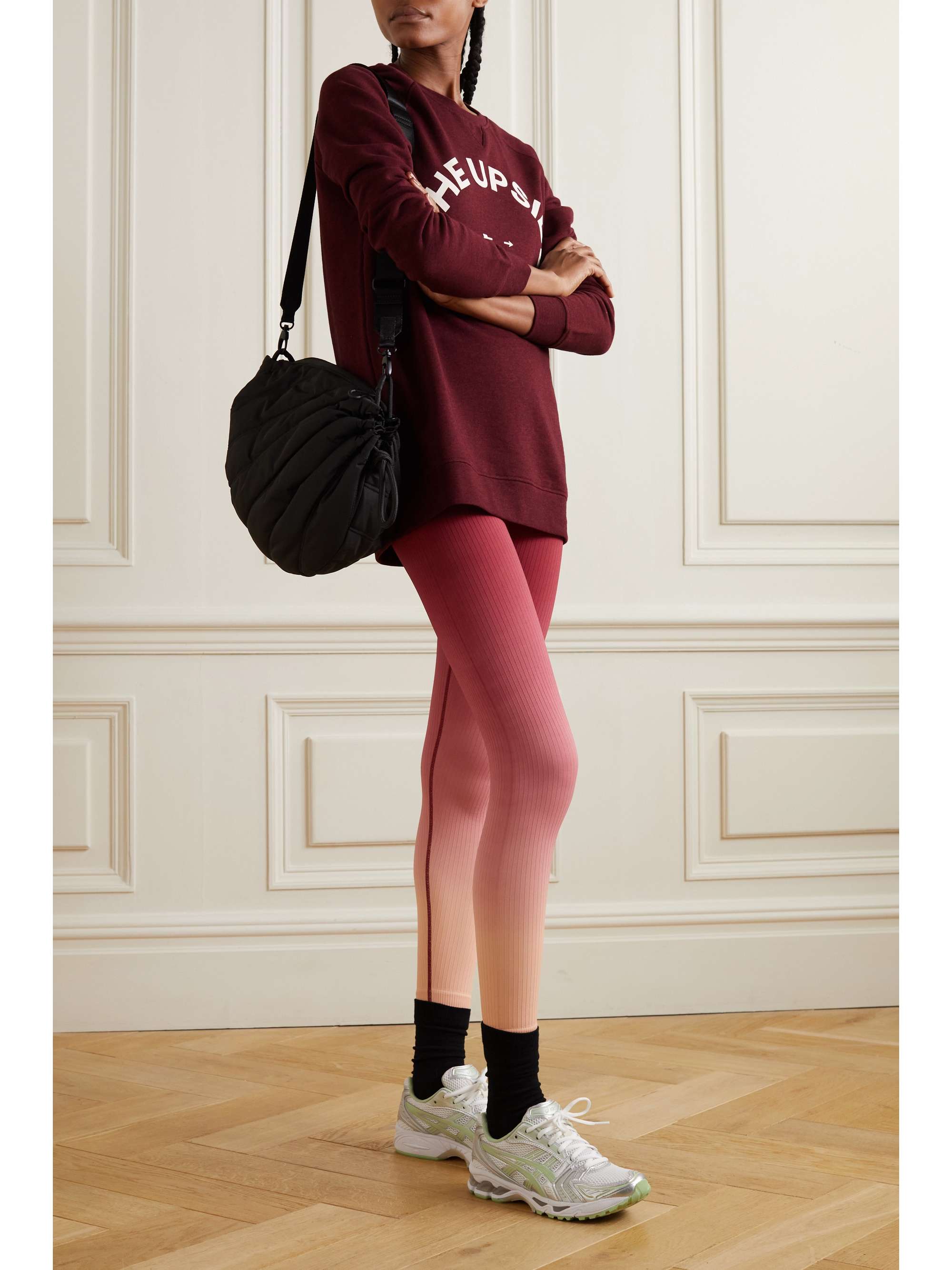 THE UPSIDE Sid printed cotton-jersey sweatshirt