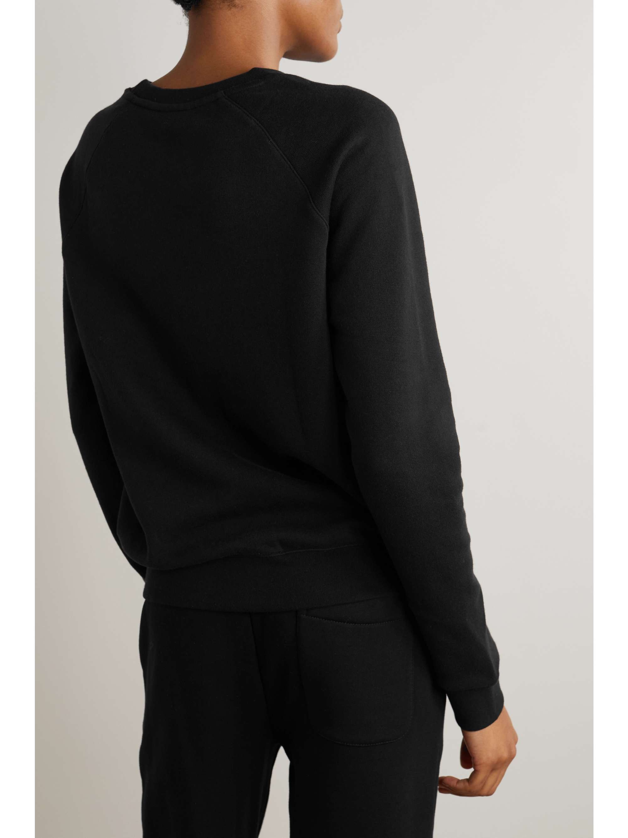THE UPSIDE Bondi Crew Horseshoe Sweatshirt aus Biobaumwolle mit Print