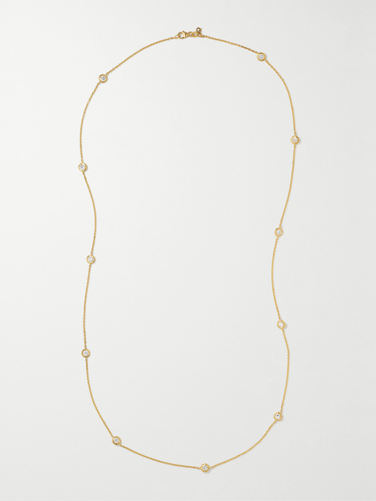 Octavia Elizabeth + Net Sustain By The Pinch 18-karat Recycled Gold Diamond Necklace