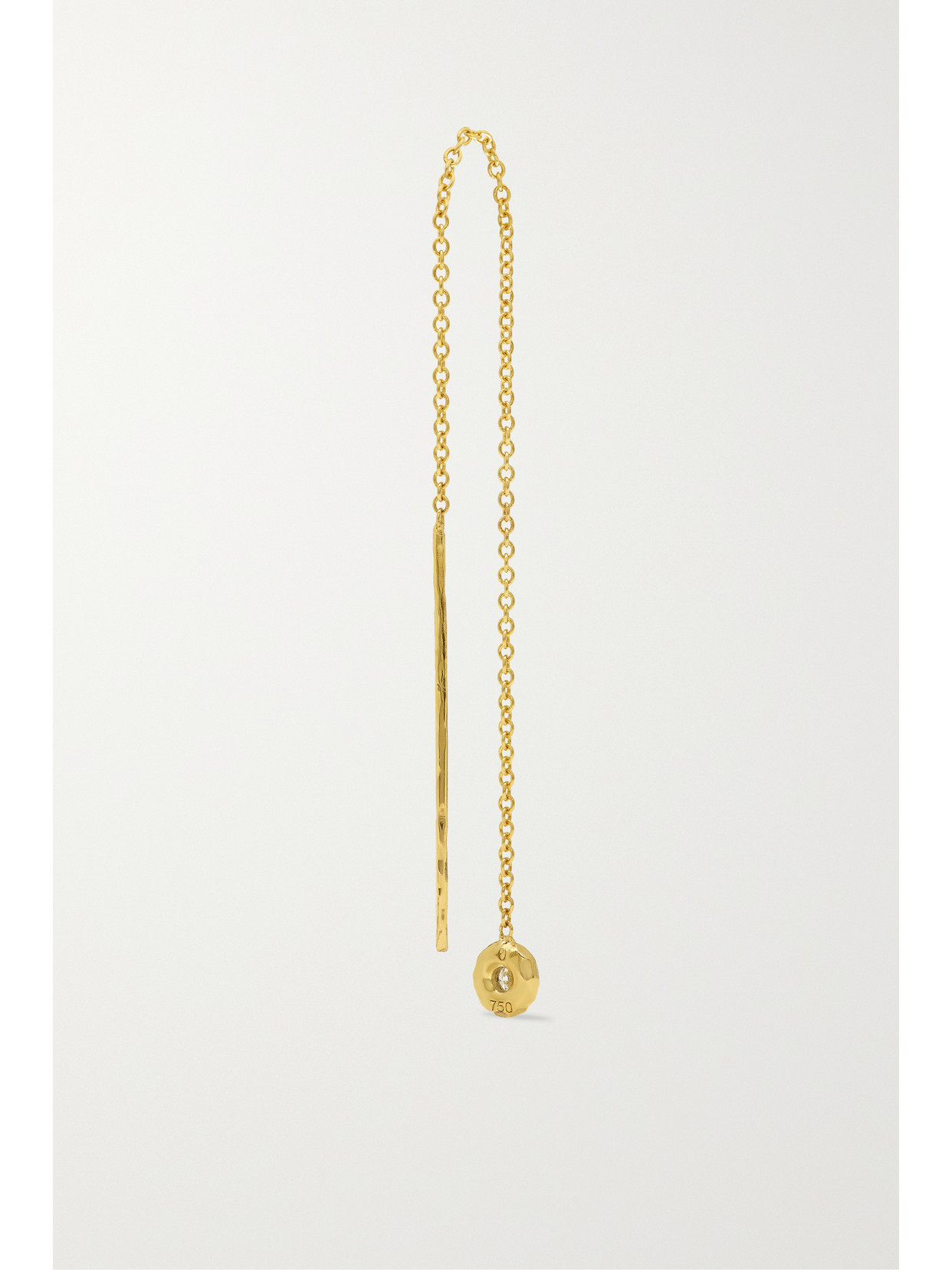 Octavia Elizabeth + Net Sustain Nesting Gem Recycled 18-karat Gold Diamond Earrings In Gold