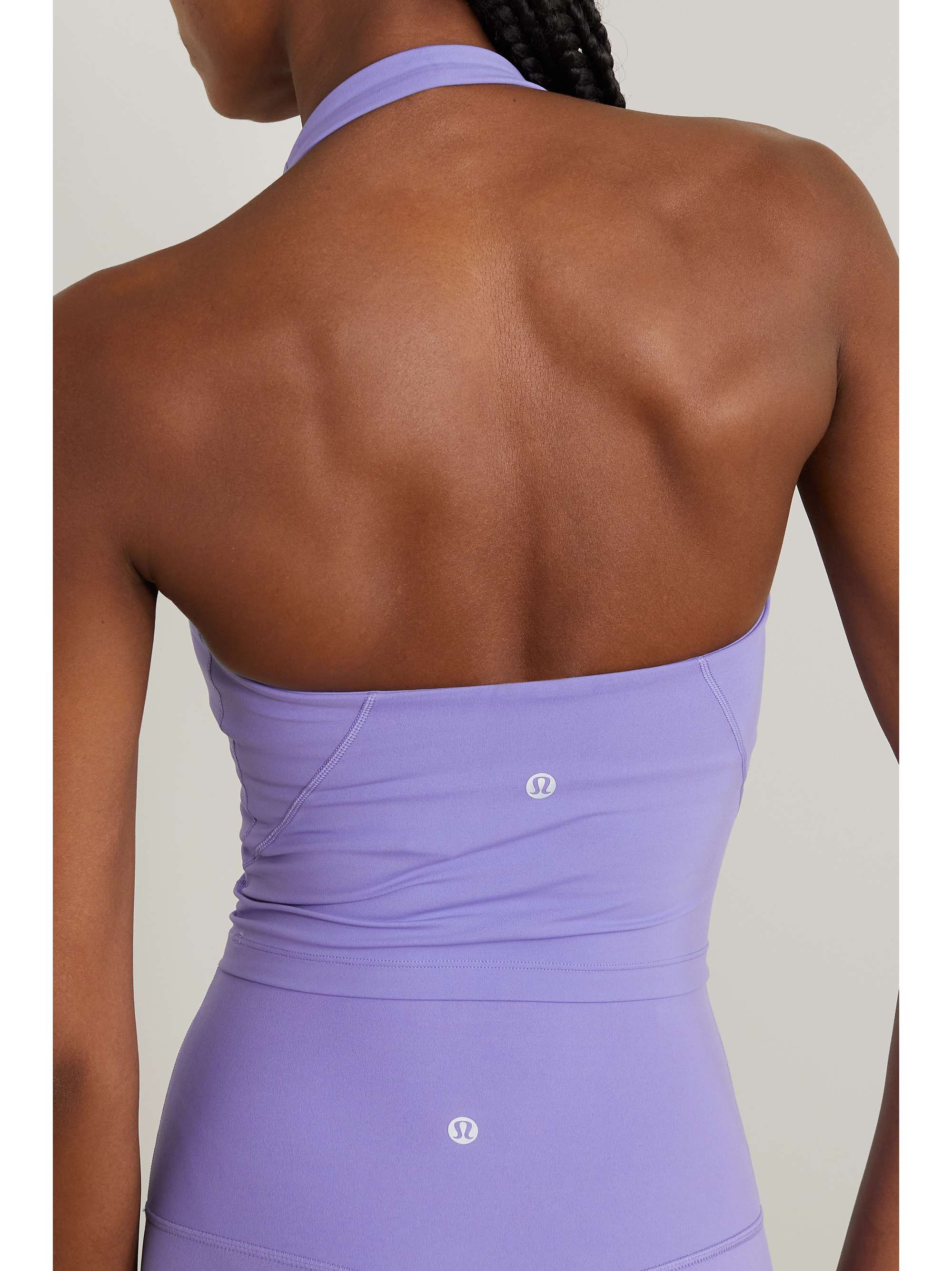 LULULEMON Align Nulu halterneck tank NETAPORTER