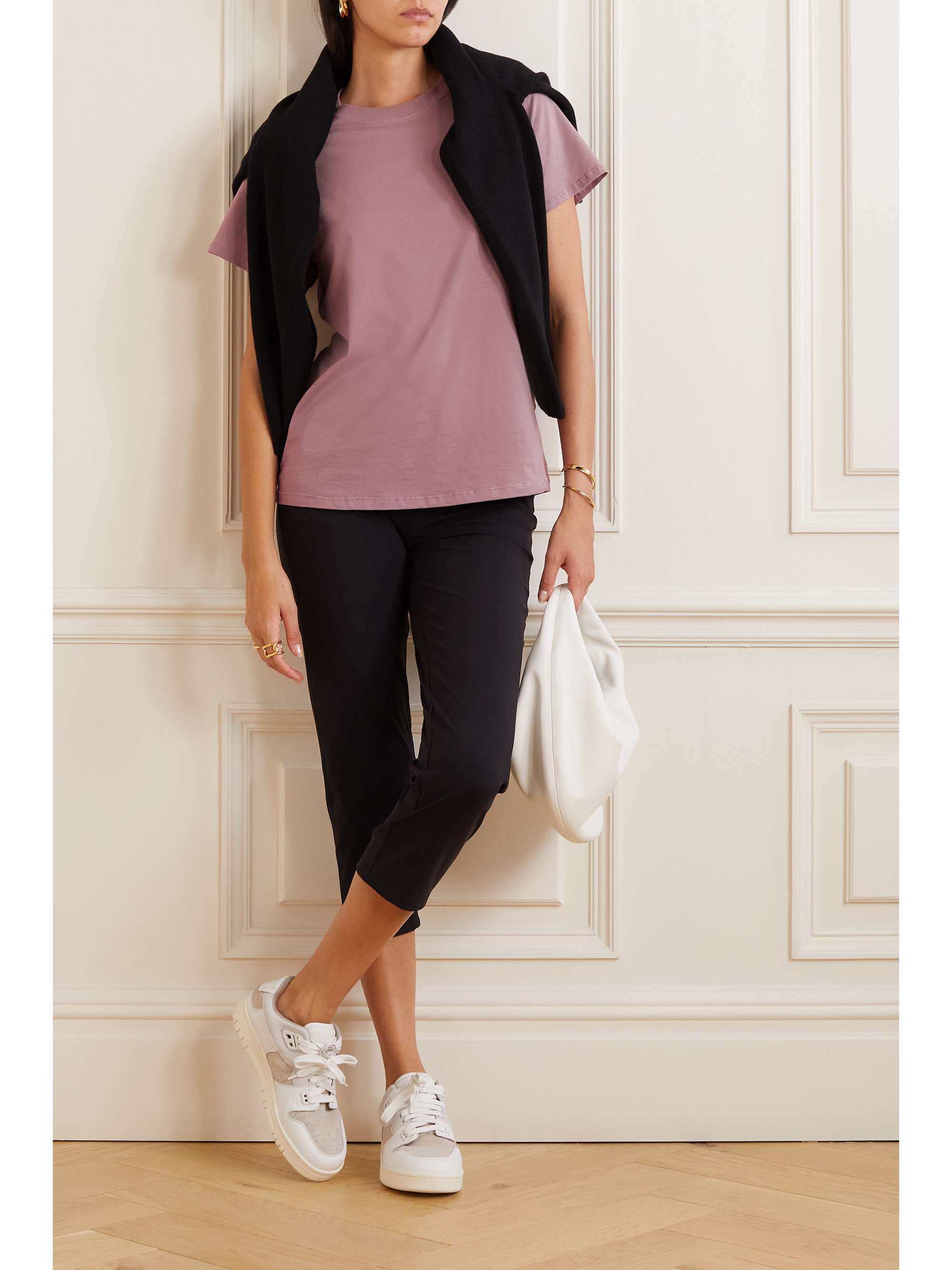 LULULEMON All Yours Pima cottonjersey Tshirt NETAPORTER