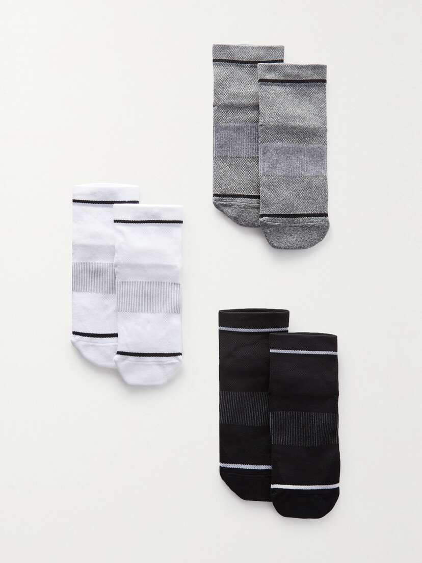 lululemon Power tride Ankle et Of Three tretch-knit ocks