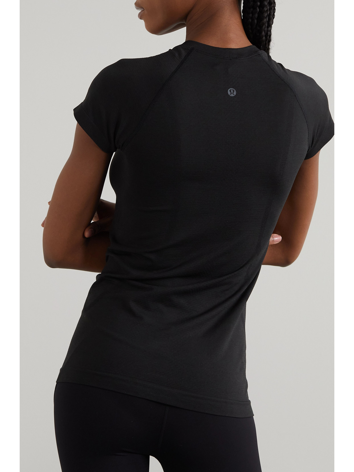 Shop Lululemon Swiftly Tech 2.0 Stretch T-shirt In Black