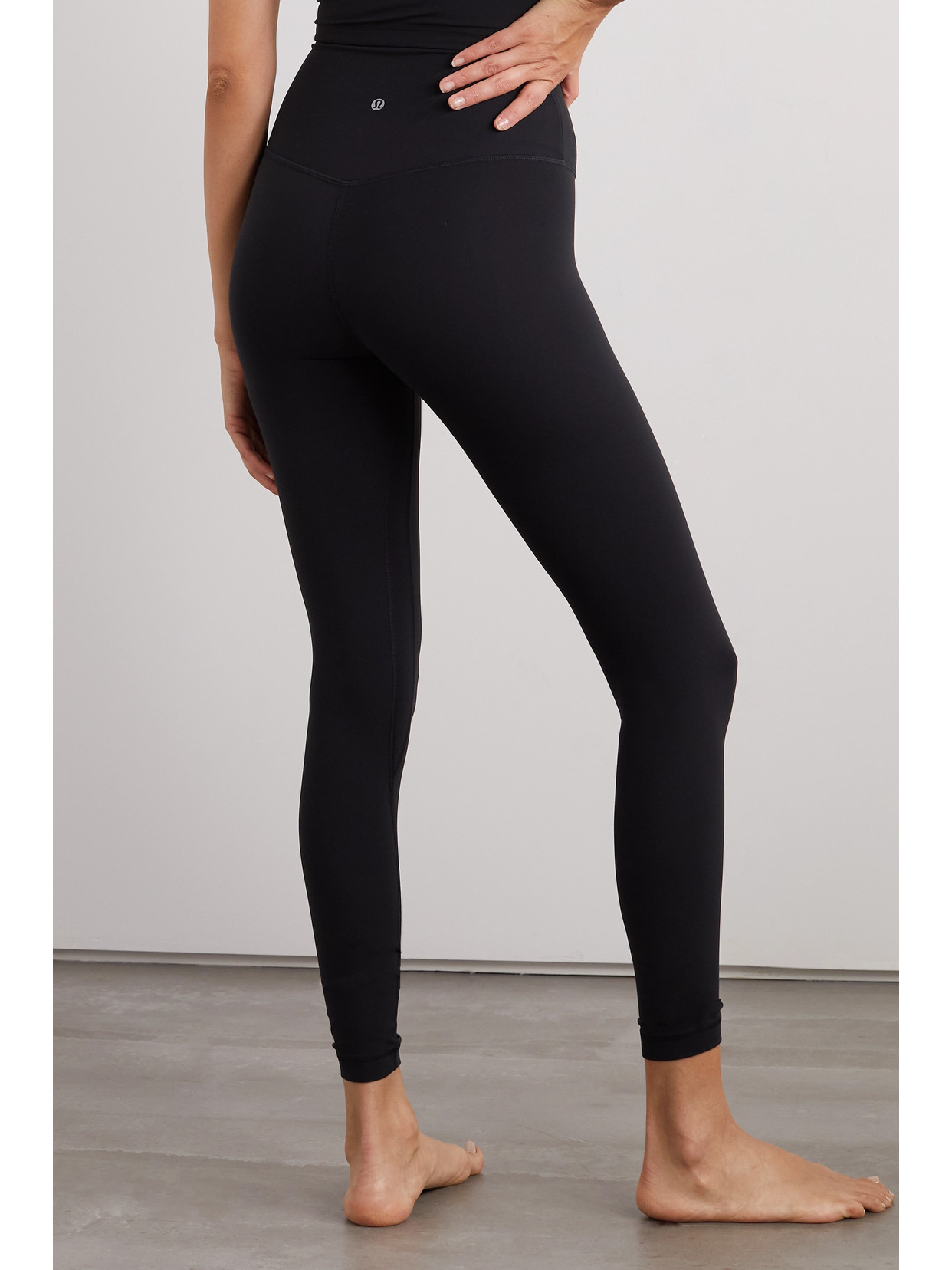 Lululemon Align Pocket-detail High-rise Stretch-knit Leggings In Black