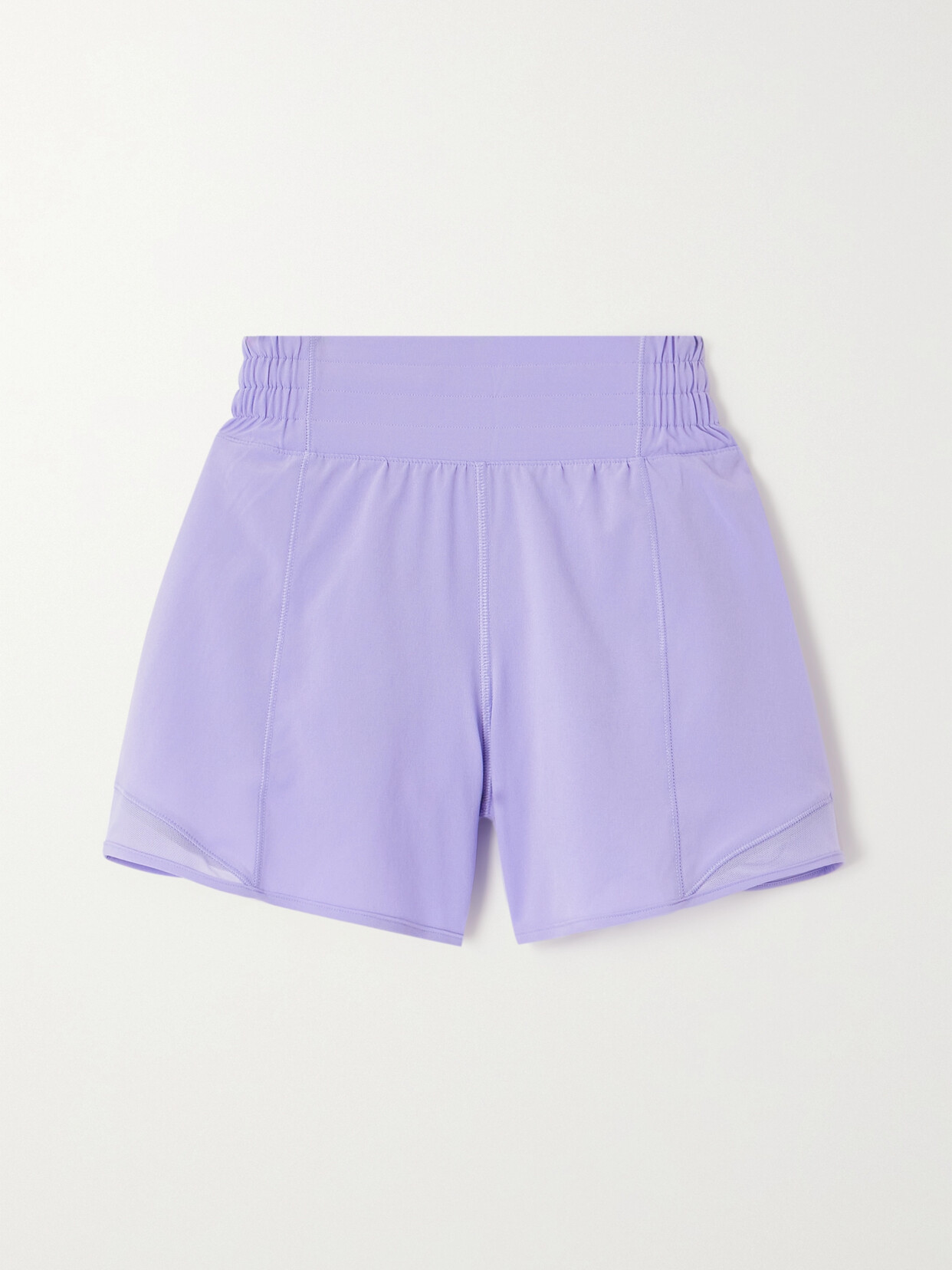 lululemon - Hotty Hot Mid-rise Mesh-paneled Stretch Recycled-swift Shorts - 4"