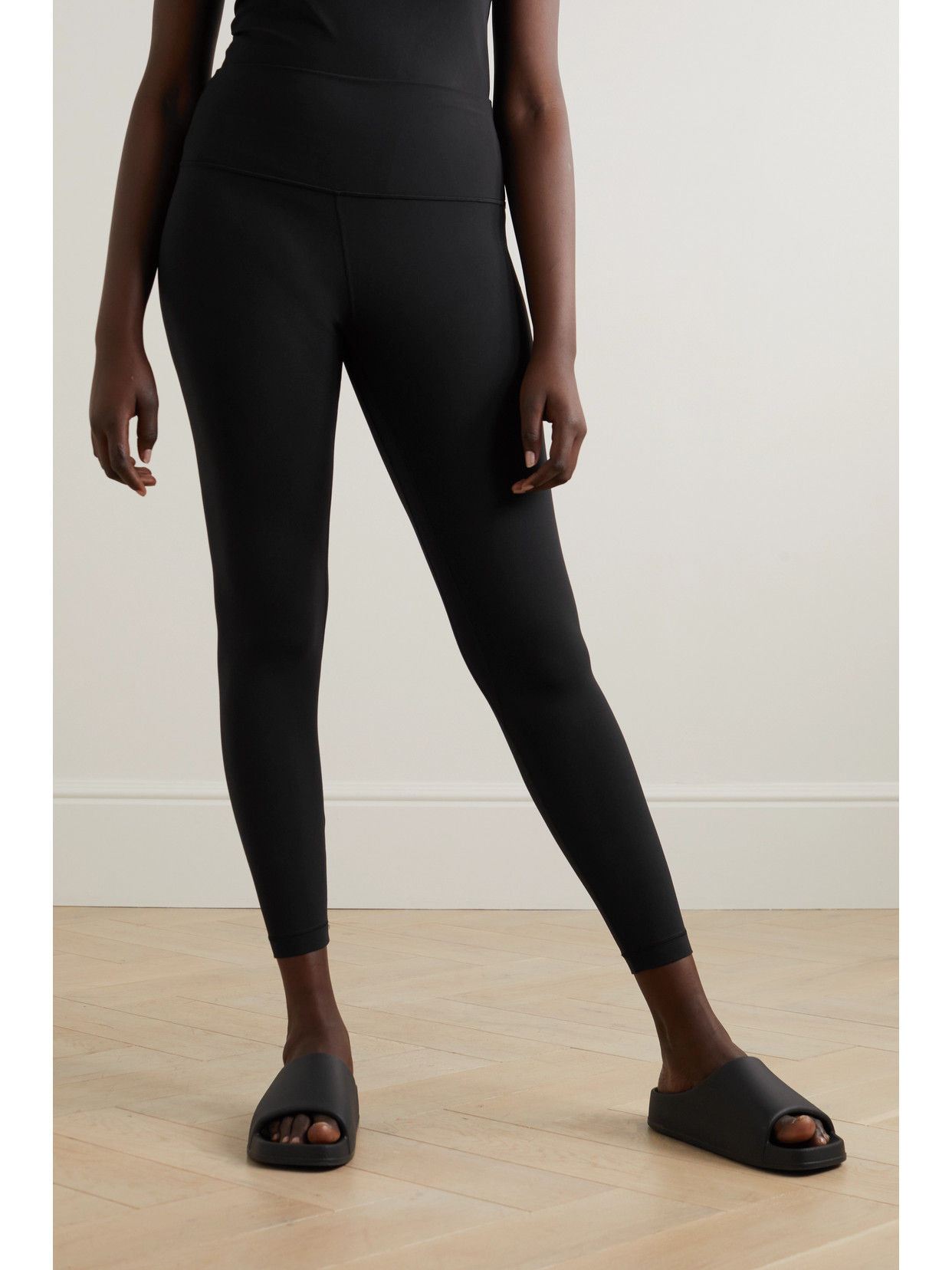 Shop Lululemon Align High-rise Leggings In Black