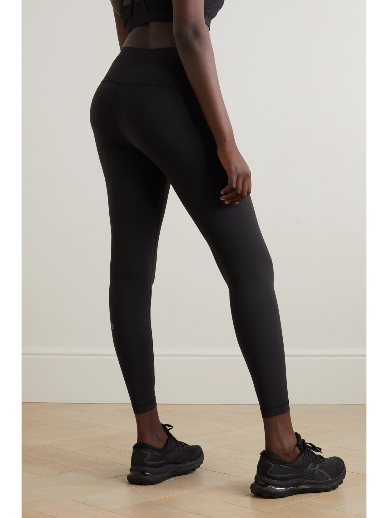 Shop Lululemon Wunder Train High-rise Leggings In Black