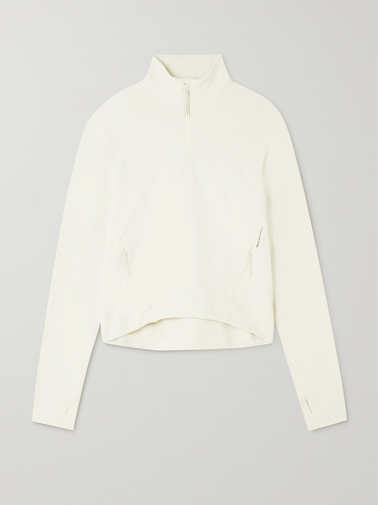 lululemon - Hiking Pullover Tech Fleece Top - Off-white