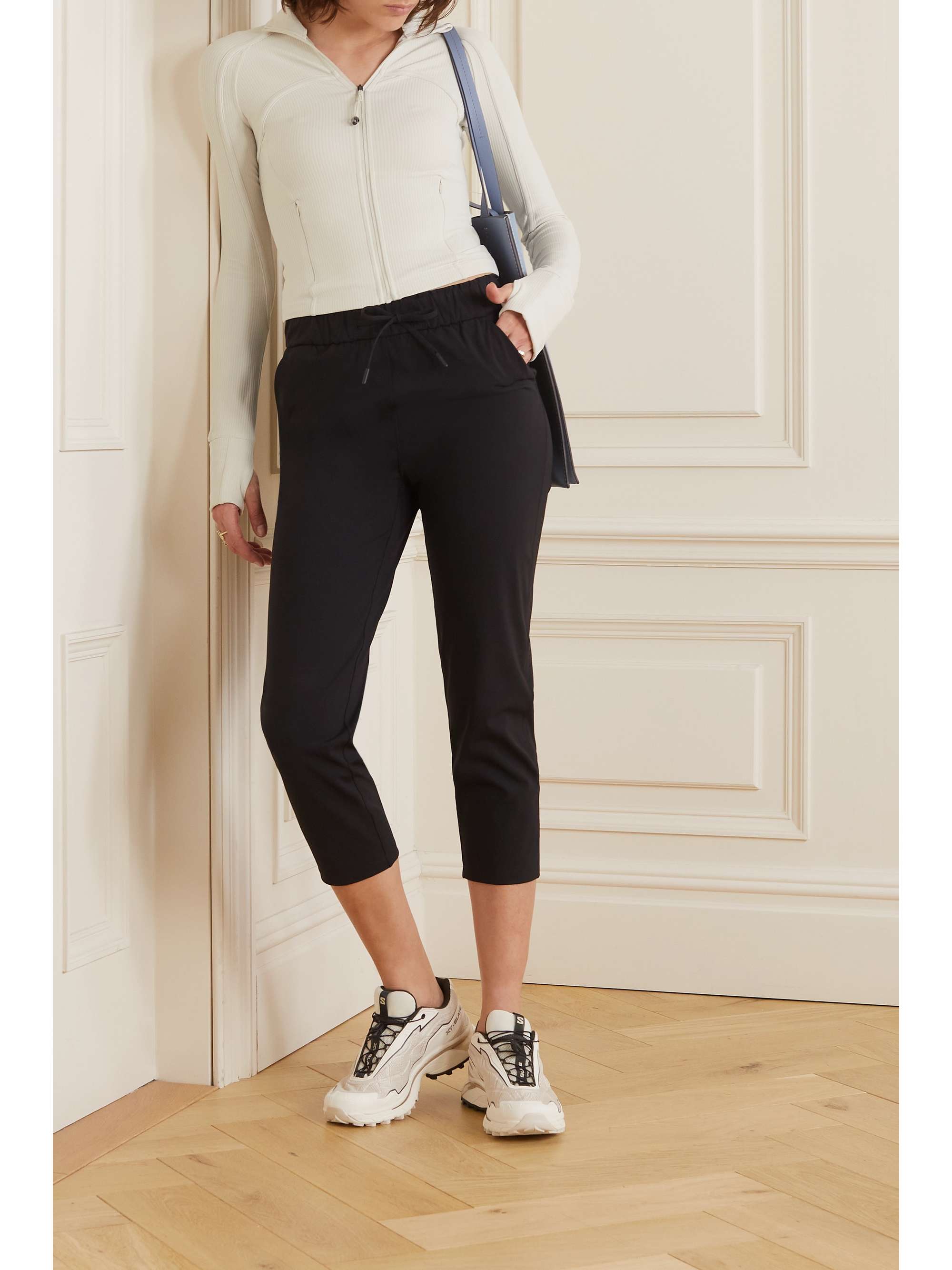 LULULEMON Define cropped ribbed Nulu jacket | NET-A-PORTER