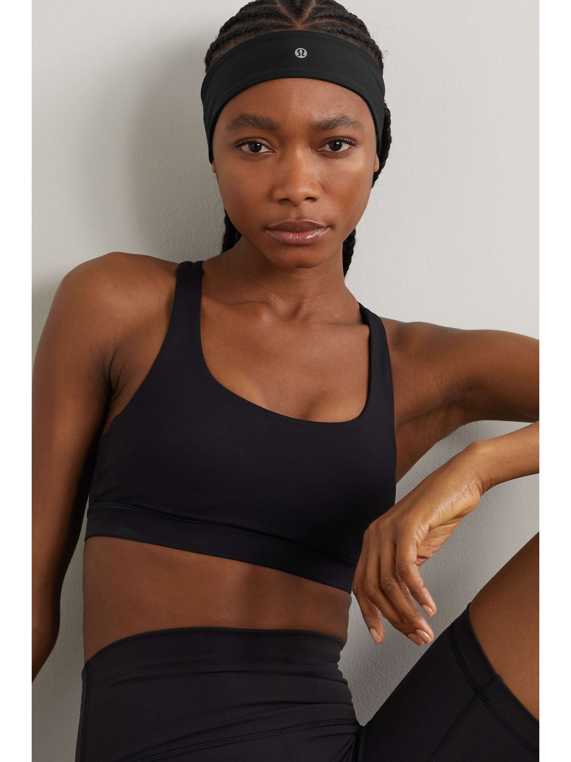  Lululemon Fly Away tamer Headband II : Clothing, Shoes