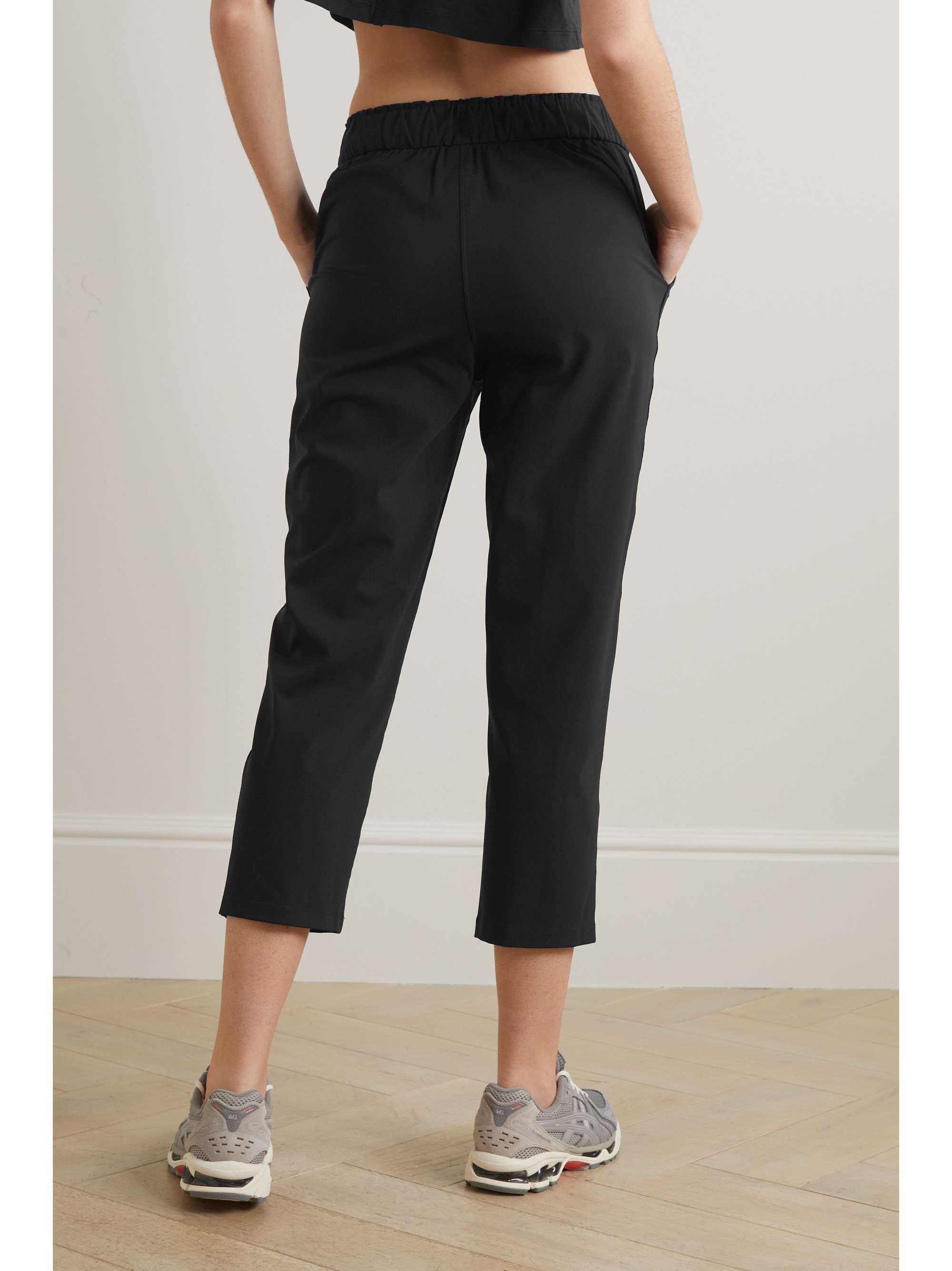 LULULEMON Keep Moving cropped stretch track pants