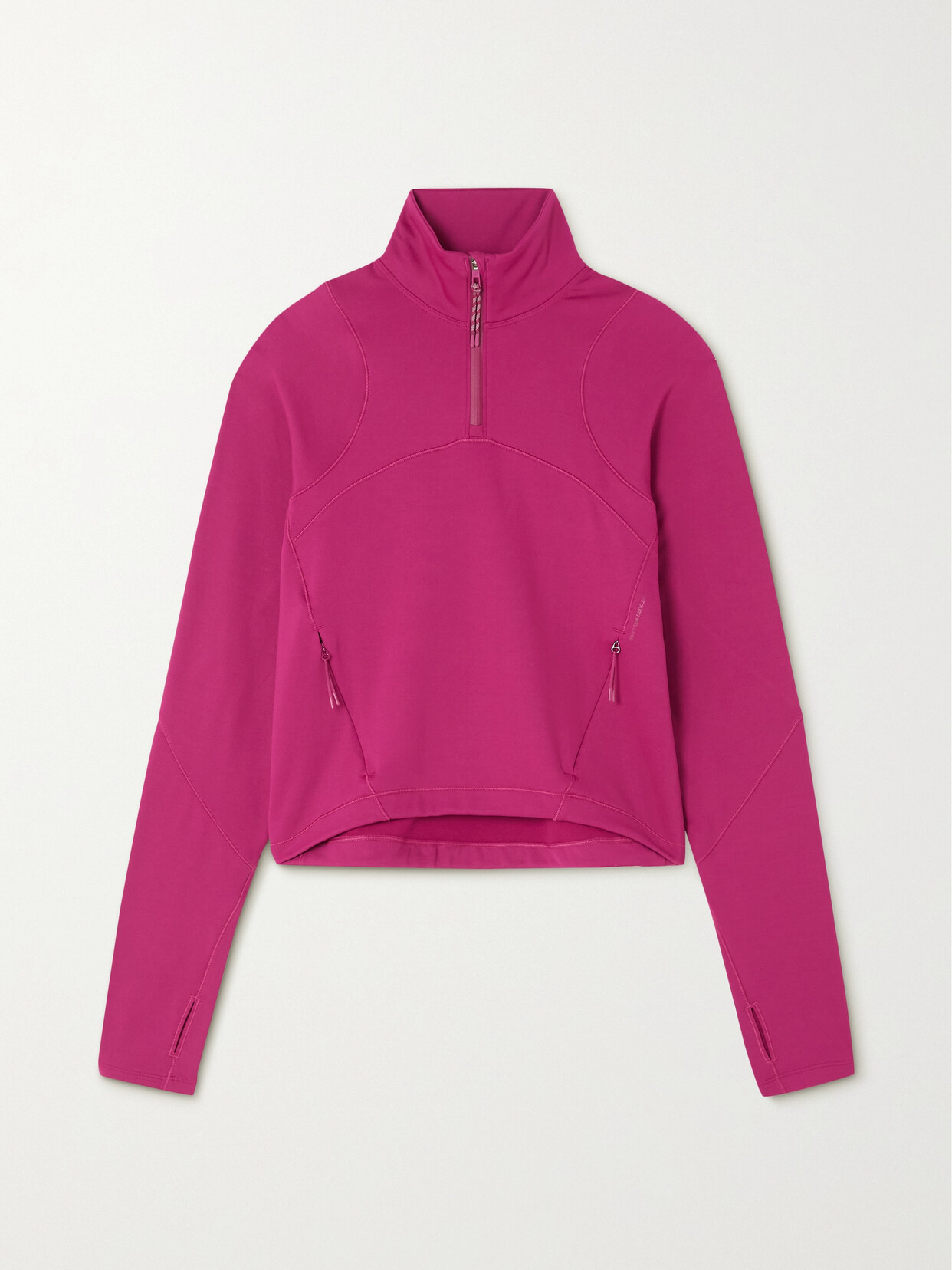 lululemon - Hiking Pullover Tech Fleece Top - Burgundy