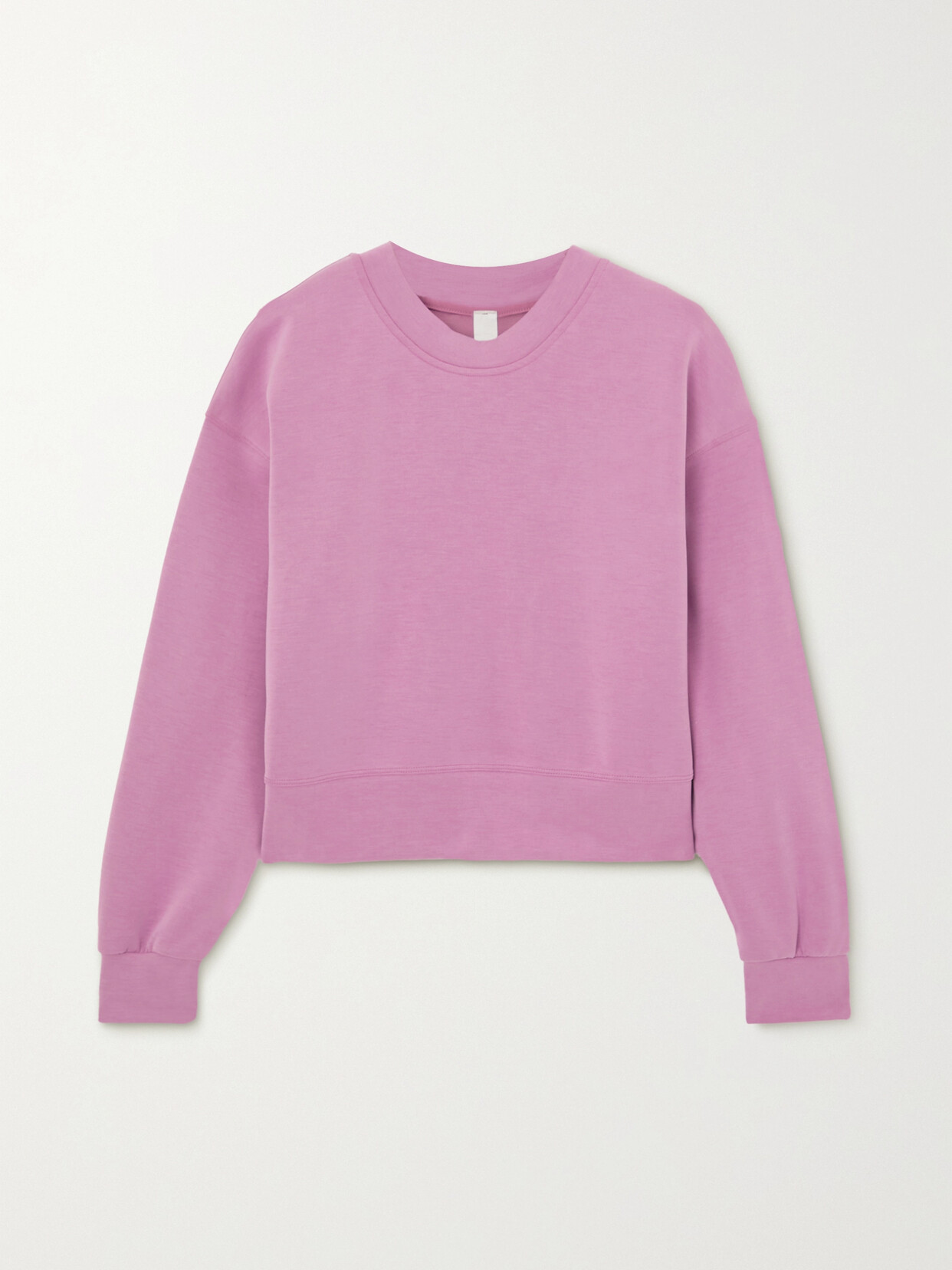 lululemon - Perfectly Oversized Cropped Stretch Recycled-softstreme Sweatshirt - Purple