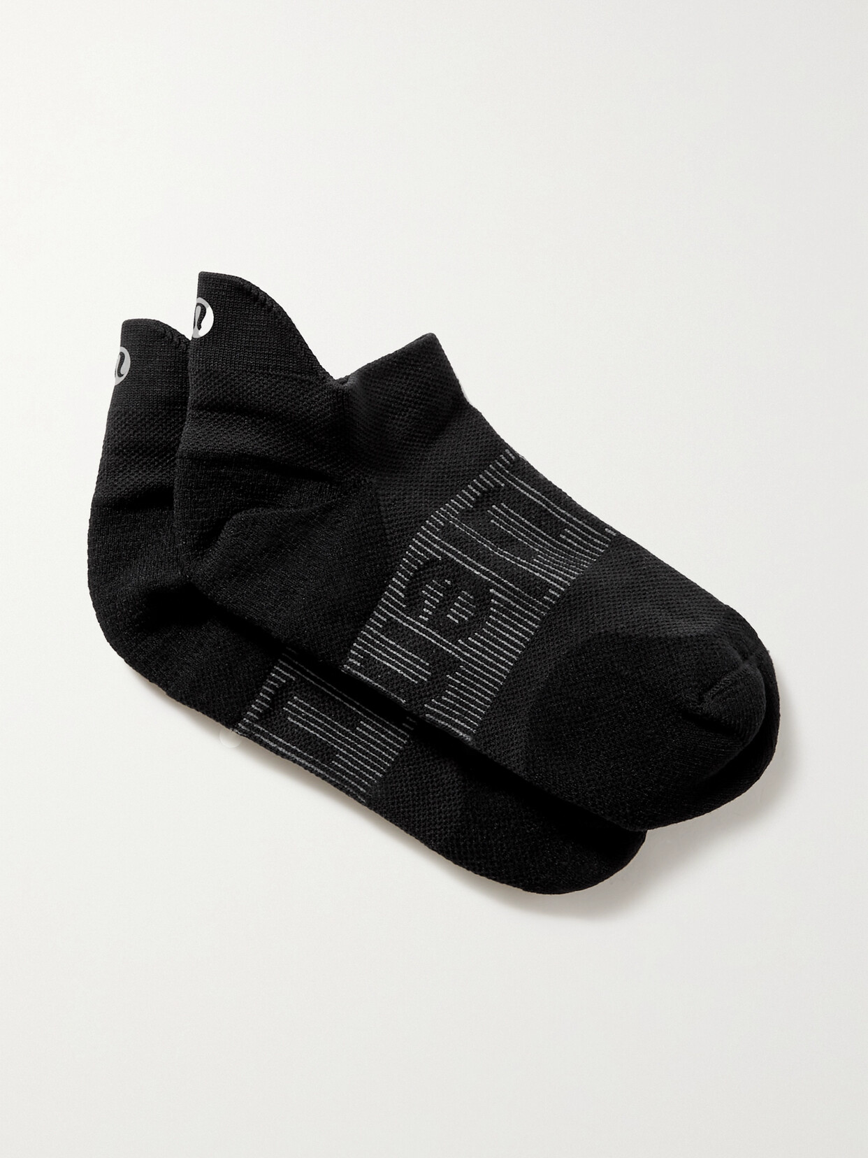 Lululemon Power Stride Tab Socks In Black