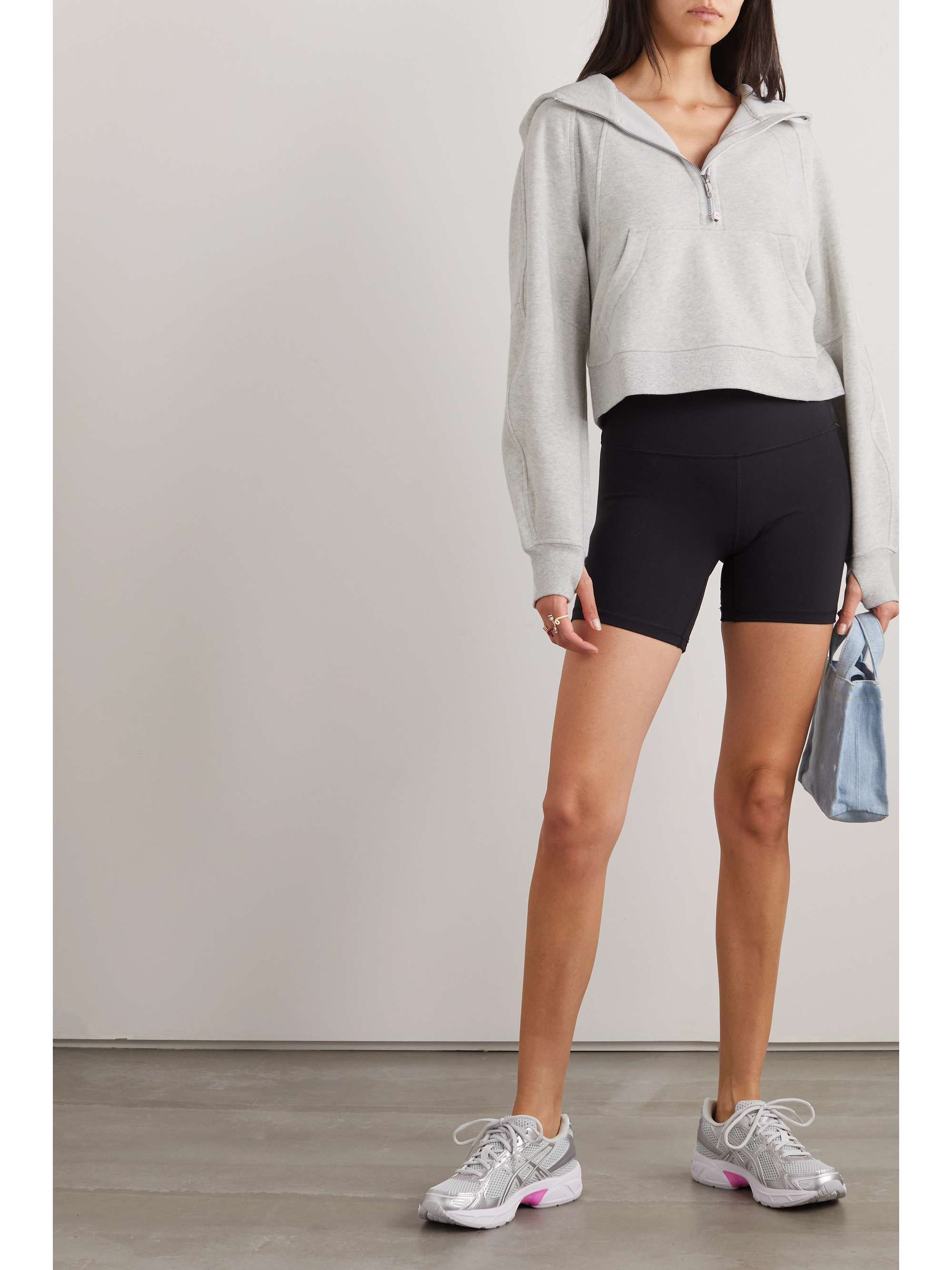LULULEMON Scuba HalfZip cottonblend hoodie NETAPORTER