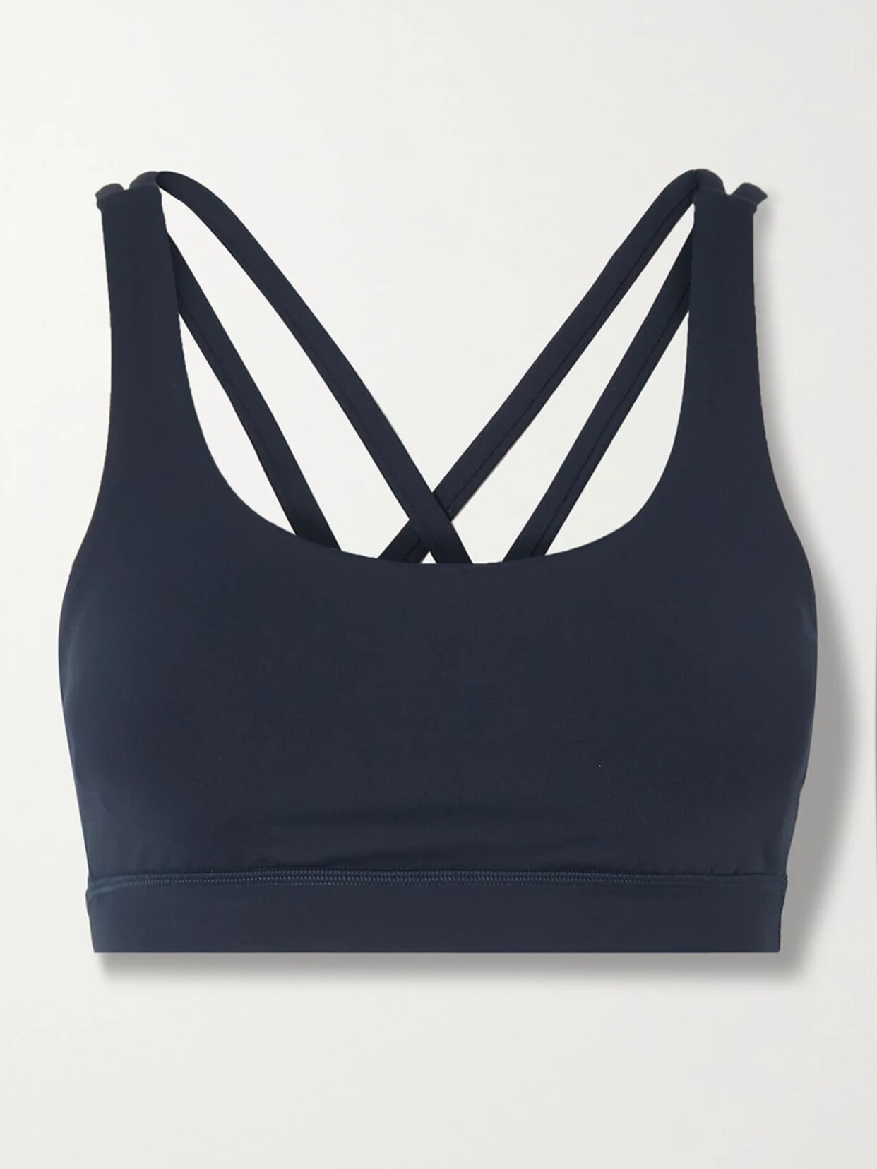 Shop Lululemon Energy Luxtreme Sports Bra In Blue