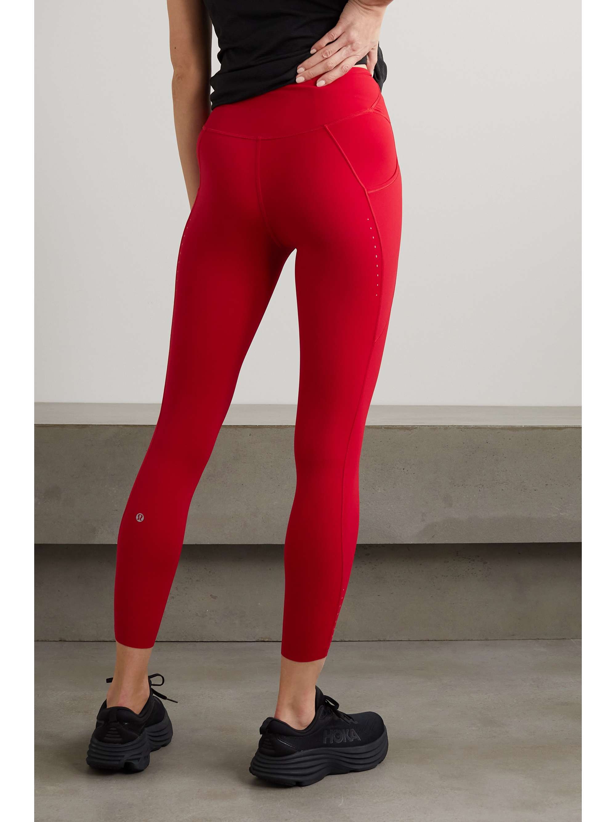 LULULEMON Fast and Free 5 Pocket highrise Nulux leggings 25" NETA