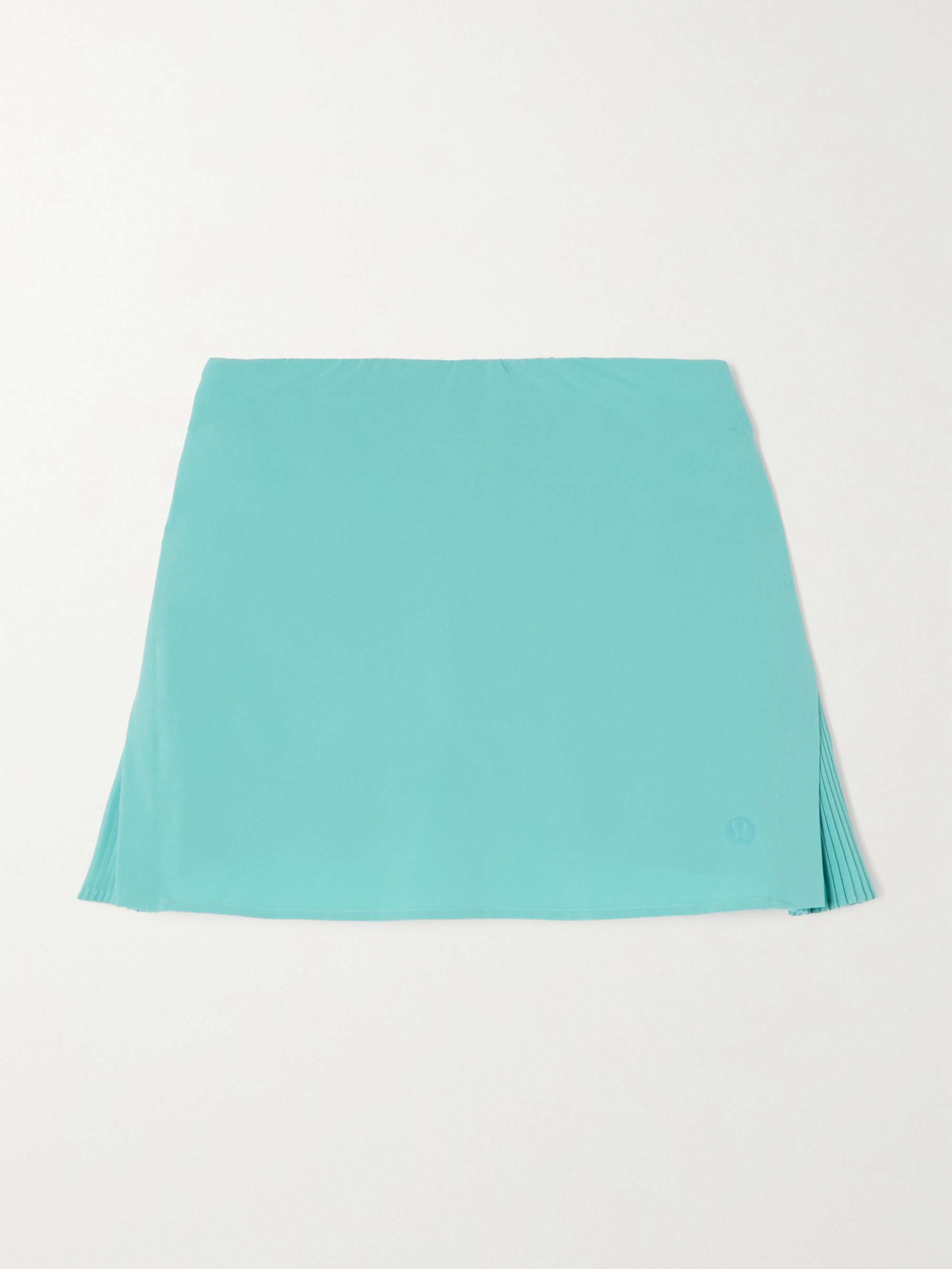 LULULEMON Peek Pleat high-rise stretch recycled-Swift tennis skirt ...