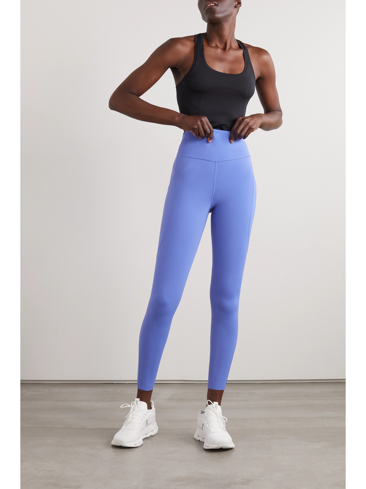 Lululemon Fast And Free 5 Pocket Highrise Nulux Leggings In Blue ModeSens