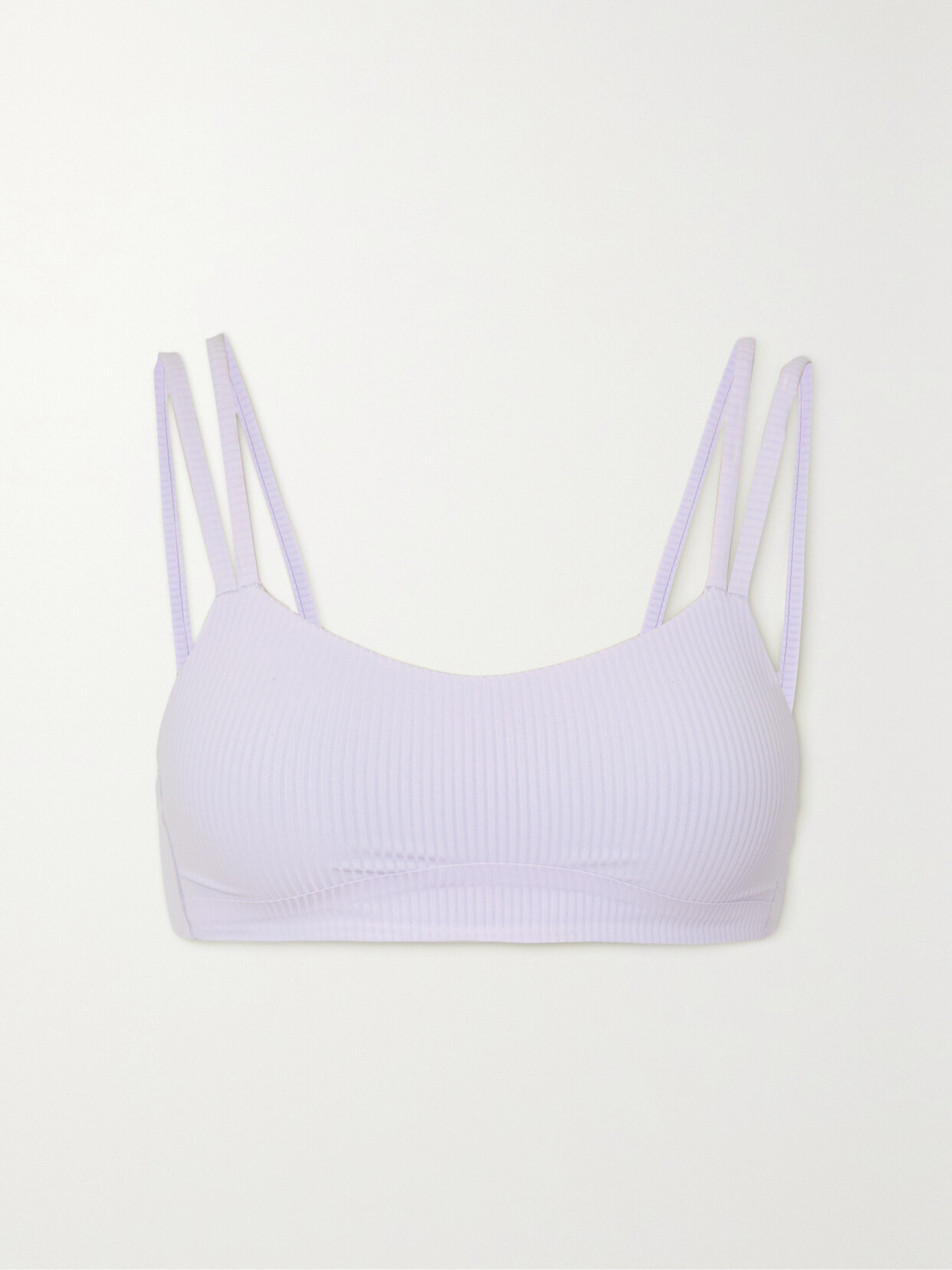 lululemon - Like A Cloud A/b Ribbed Stretch Sports Bra - Blue