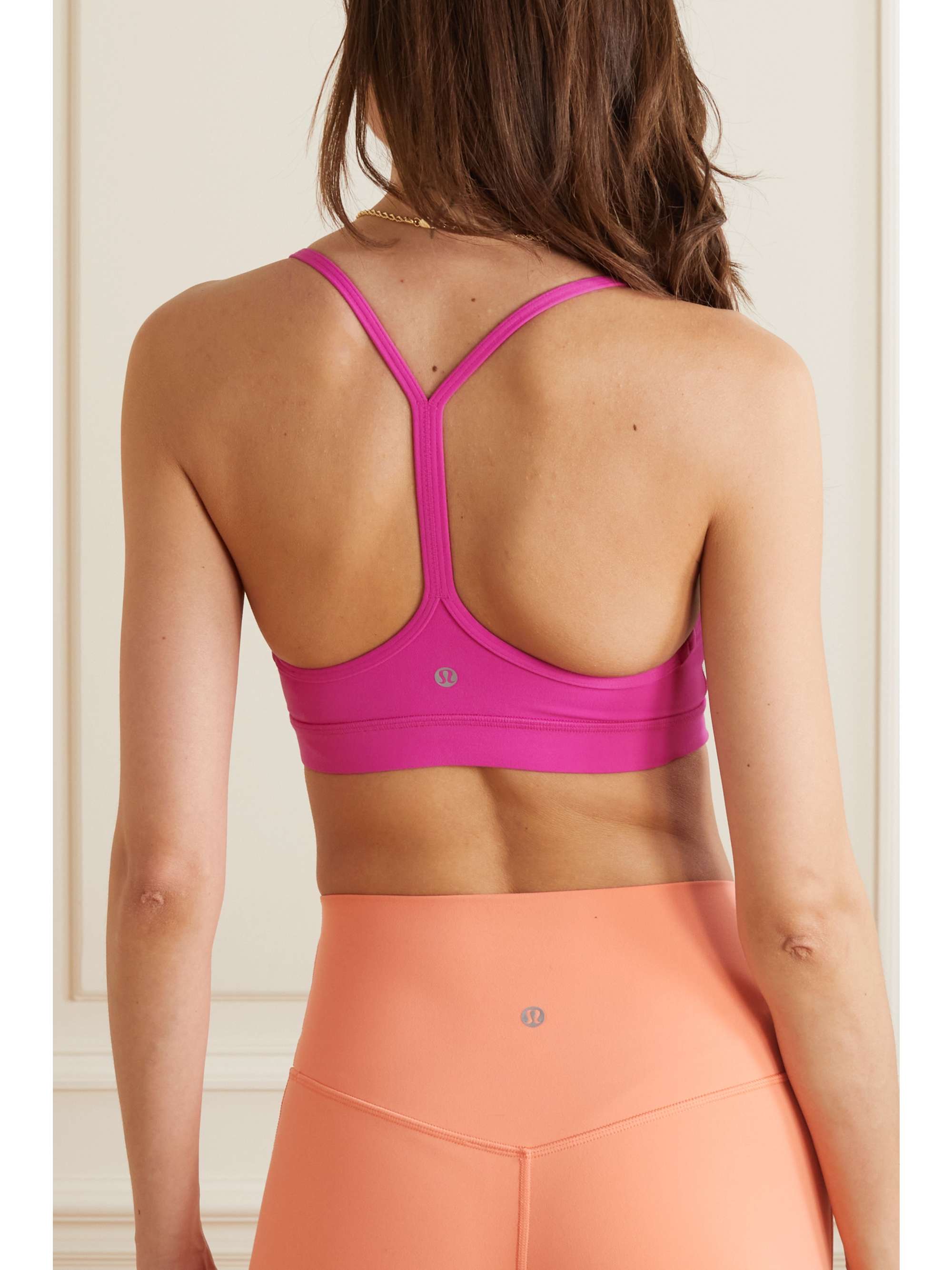 LULULEMON Flow Y Nulu sports bra NETAPORTER