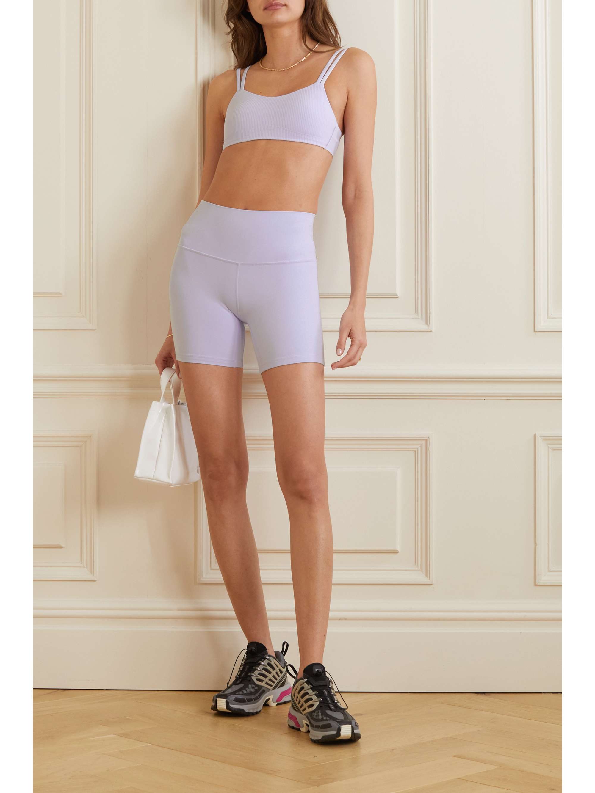 Lululemon high waisted top biker shorts