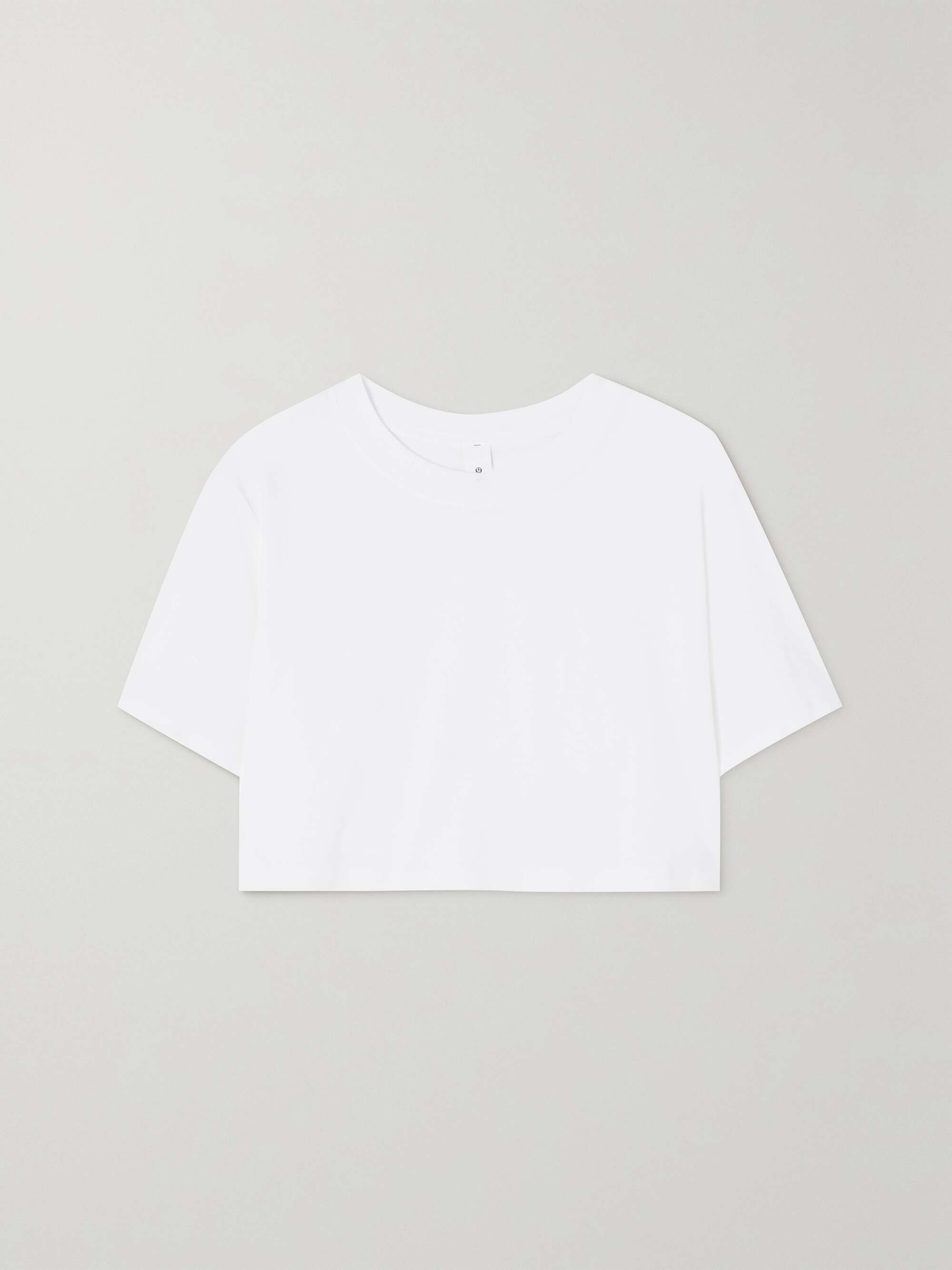 All Yours cropped Pima cotton T-shirt