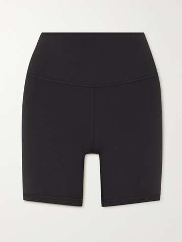 Black designer shorts top