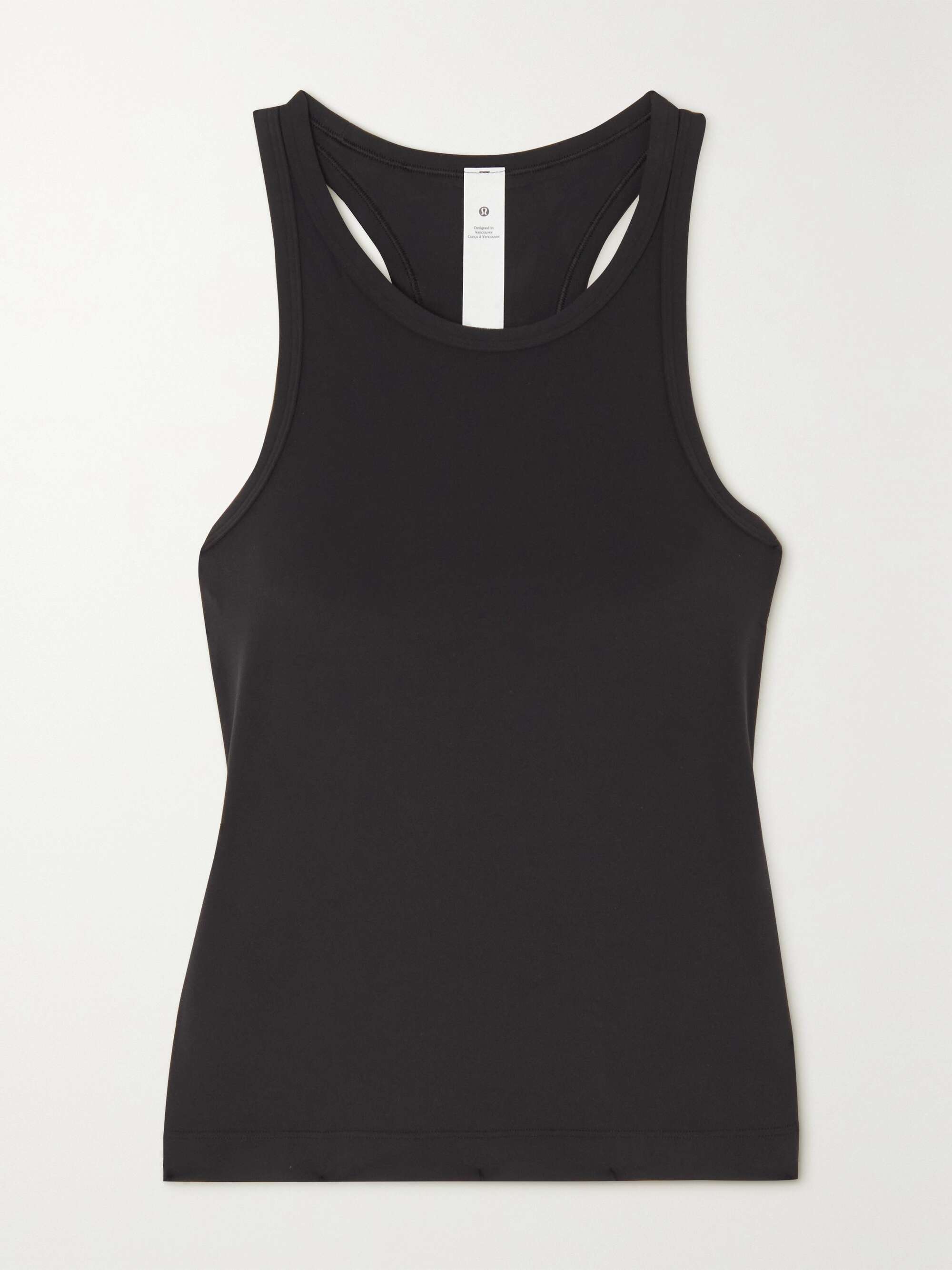 Lululemon No Limits Layering Drape Scoop Black Tank Top Racerback