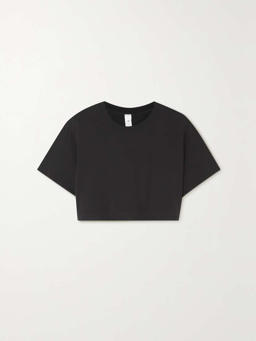 lululemon All Yours Cropped Pima Cotton T-shirt