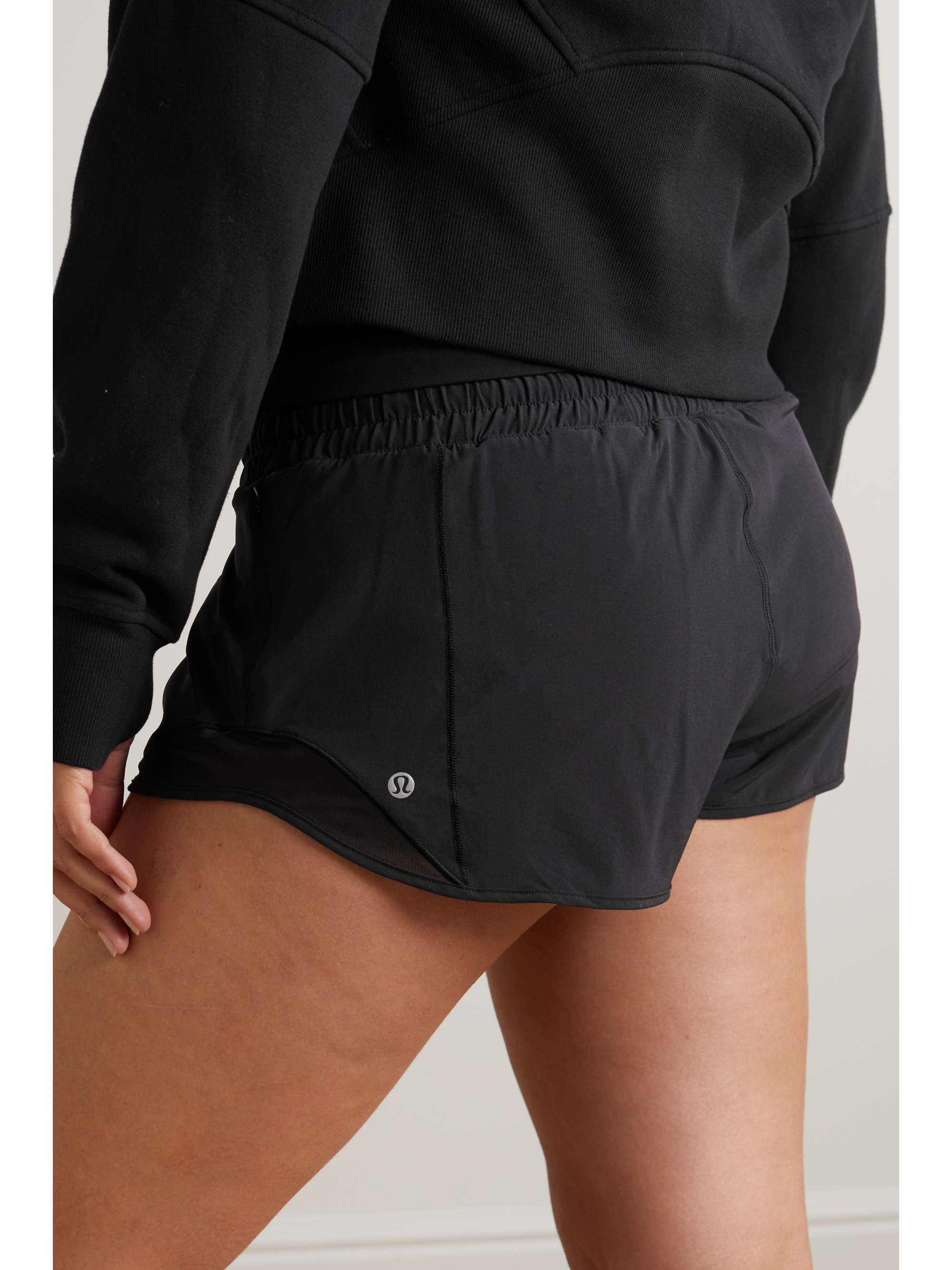 LULULEMON Hotty Hot low-rise mesh-paneled stretch recycled