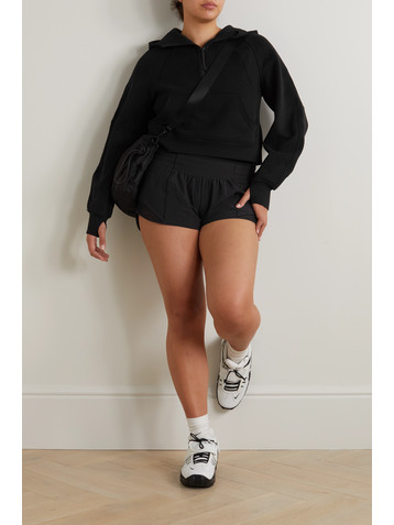 LULULEMON Hotty Hot low-rise mesh-paneled stretch recycled-Swift shorts - 2.5"