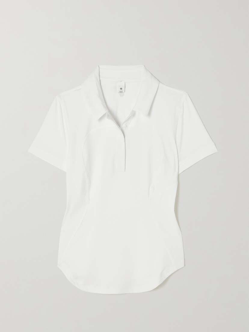 lululemon Stretch Recycled-jacquard Polo Shirt