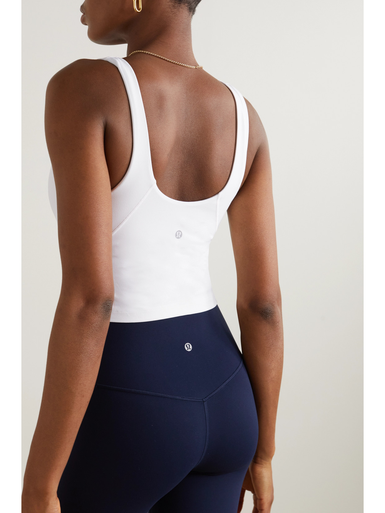 Shop Lululemon Align Nulu Tank In White