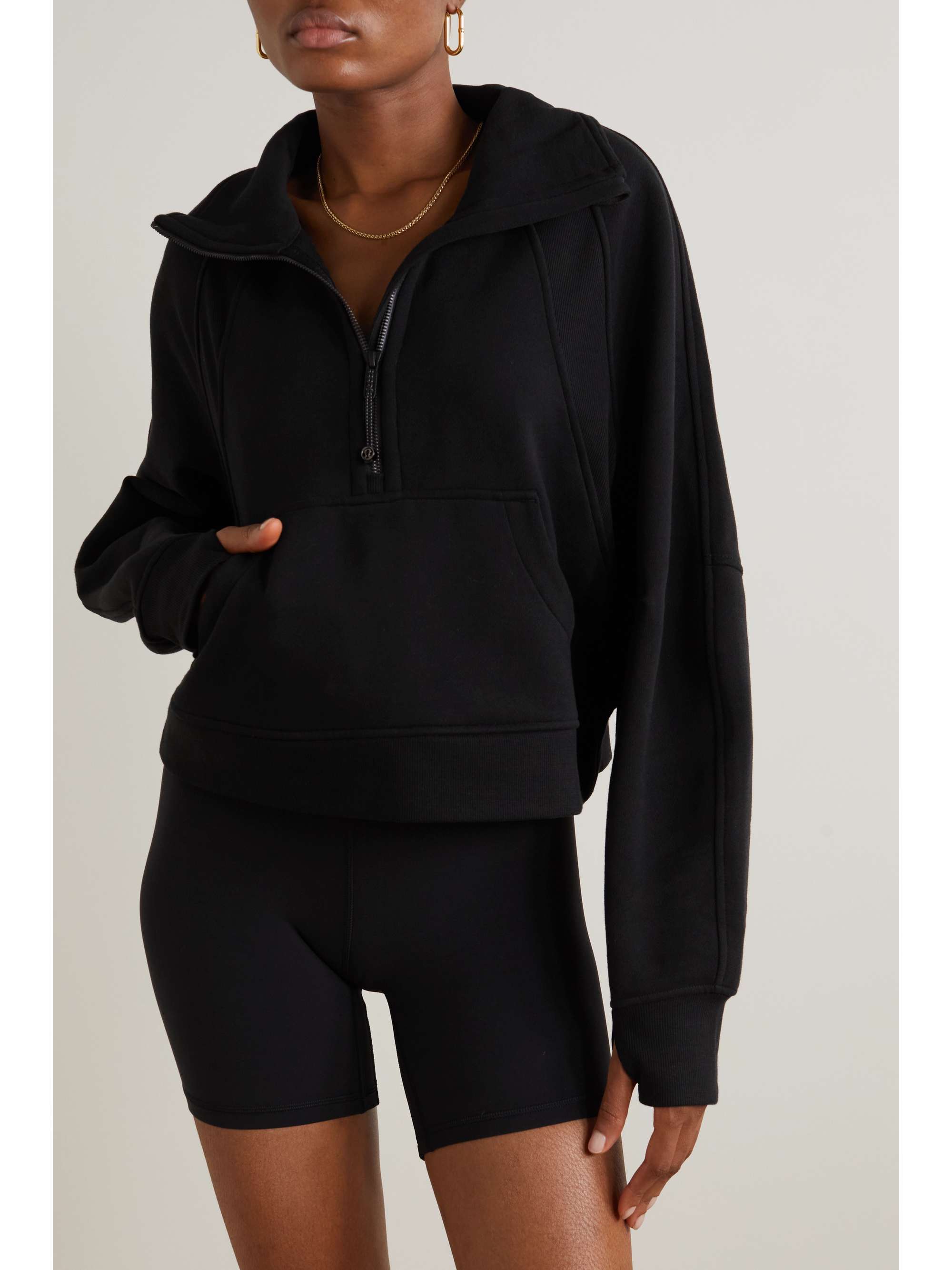 LULULEMON Scuba cotton-blend sweatshirt