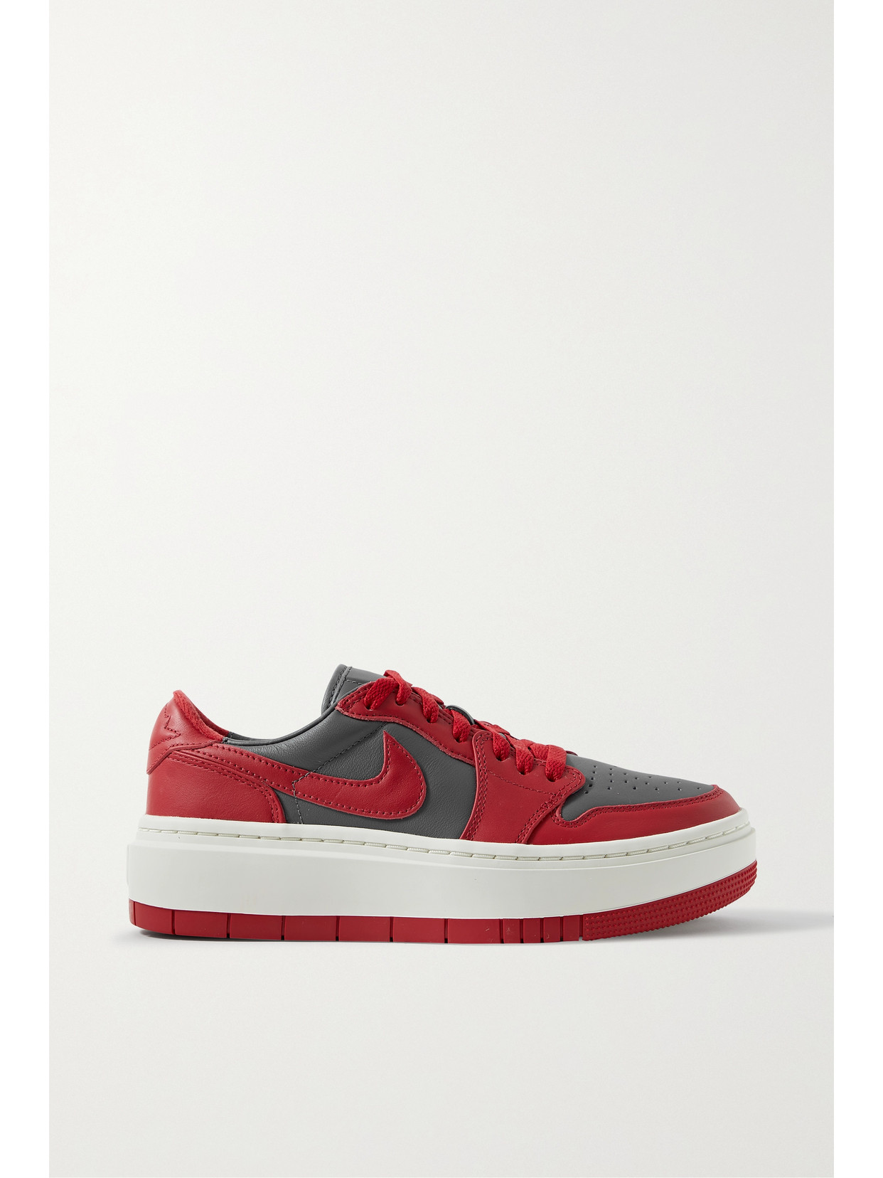 Nike Air Jordan 1 Elevate Low Leather Sneakers - Red