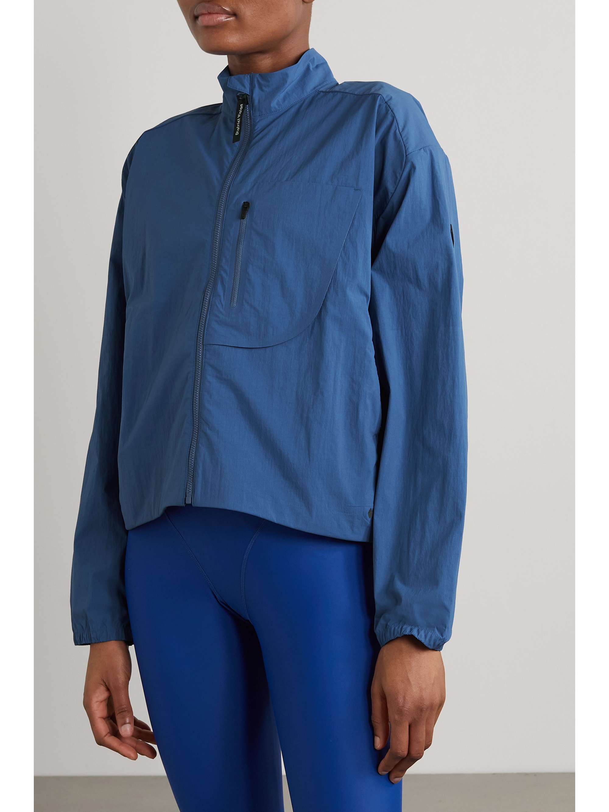 DISTRICT VISION Kendra printed recycled shell jacket
